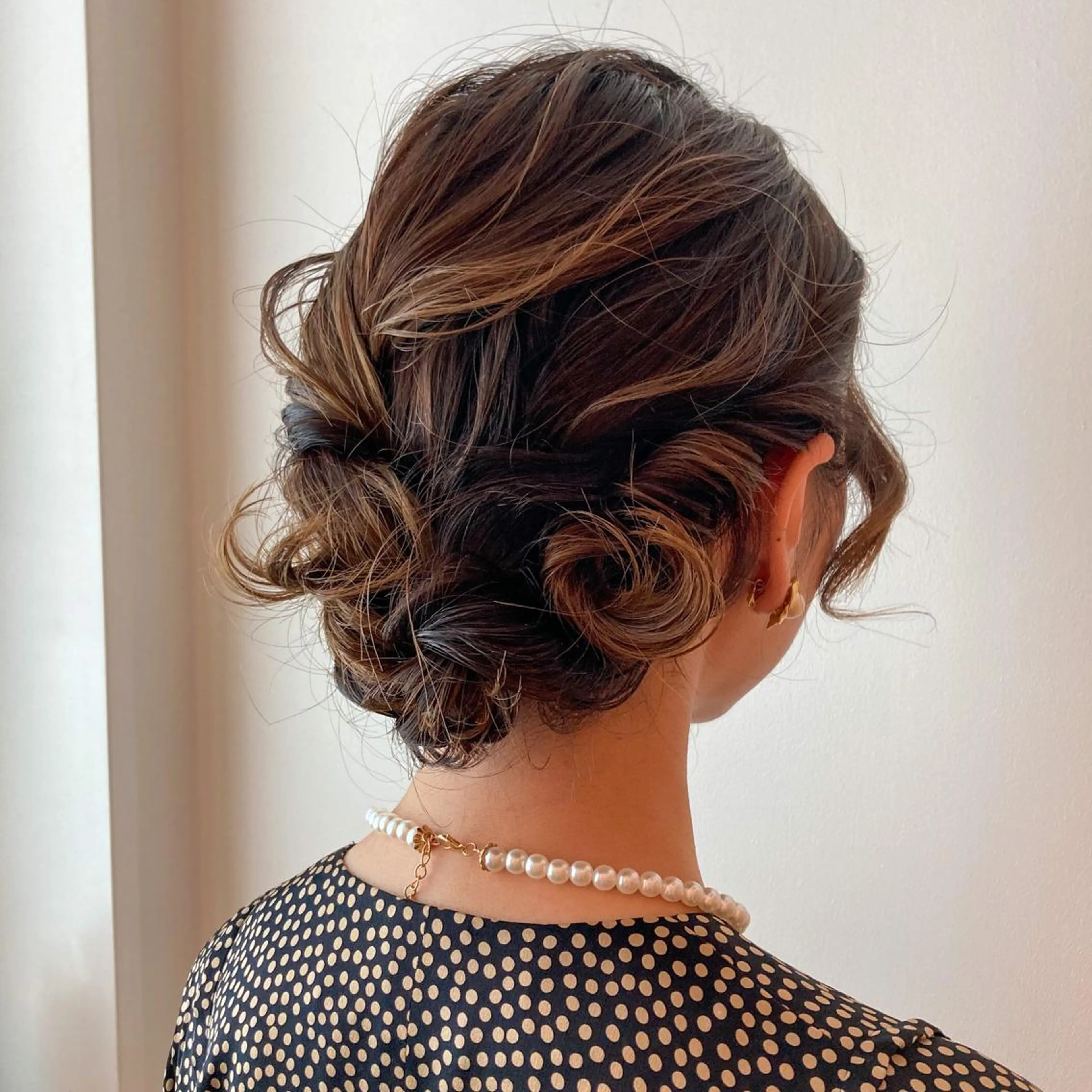 ミディアム ボブ 尾籠 美幸 （オゴモリ ミユキ）のヘアスタイル