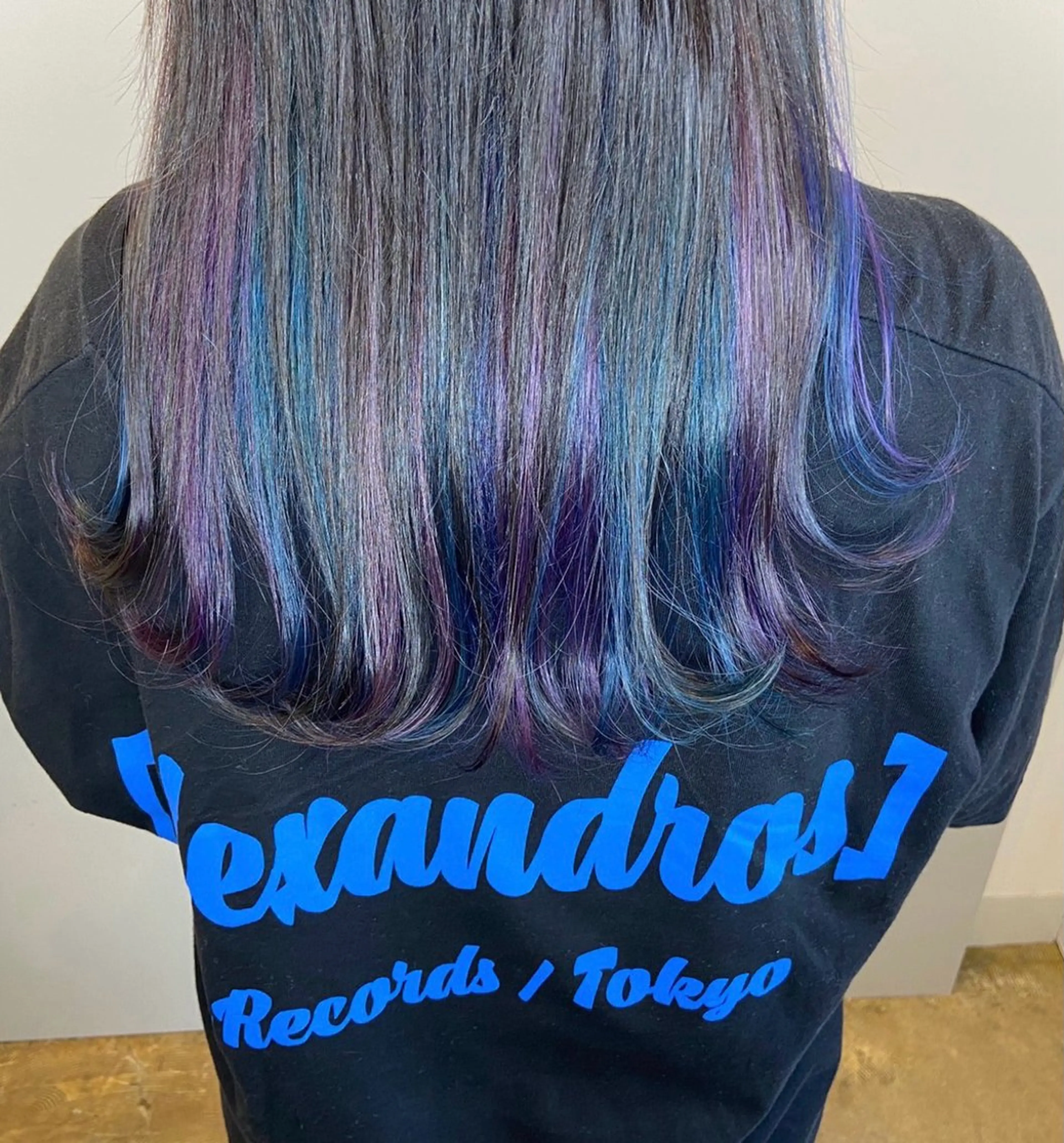 セミロング カラー ヘアカラー トリートメント Rapport ラポールのヘアスタイル