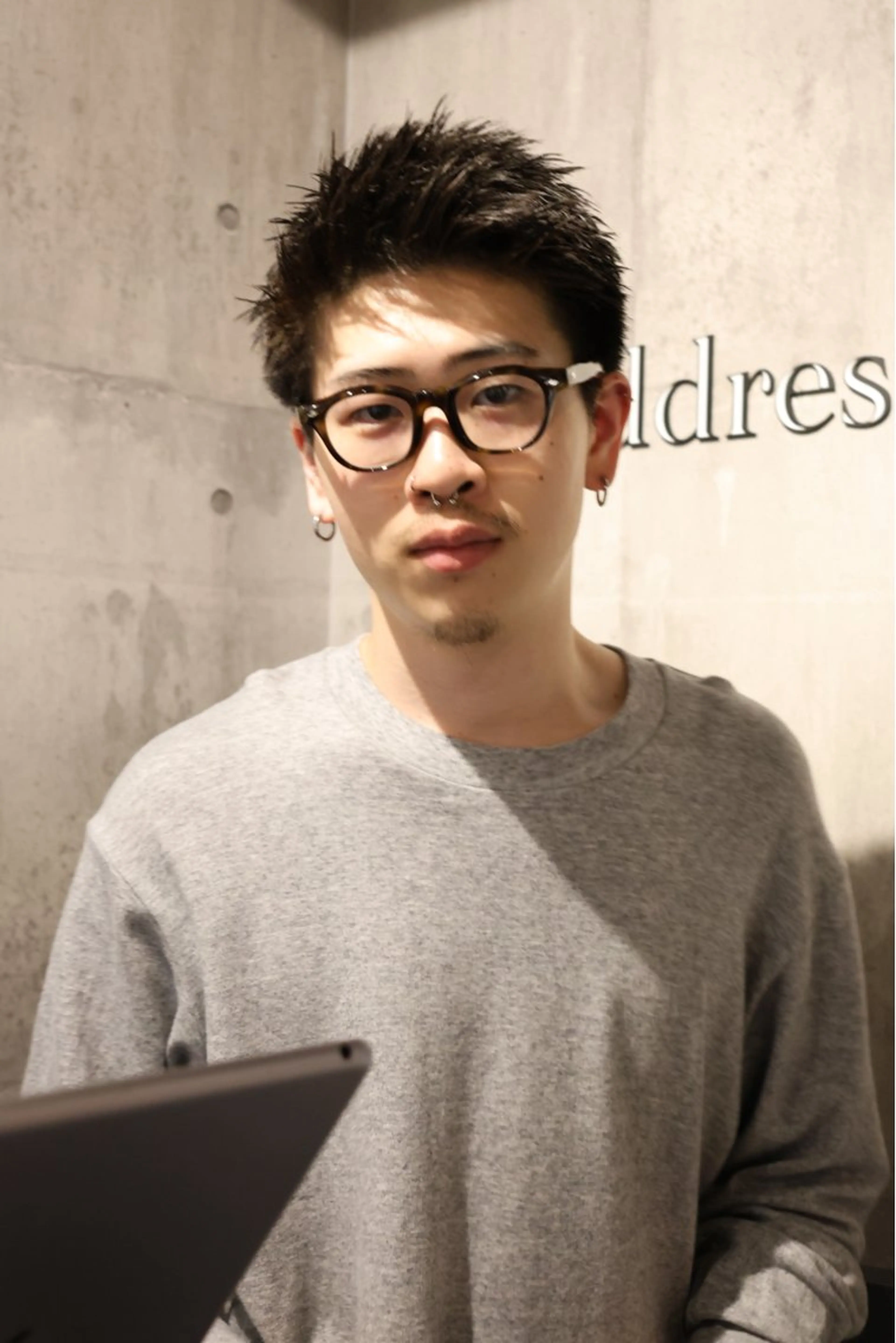 ショート メンズ スパイキーショート ショートヘア 佐竹 楓のヘアスタイル