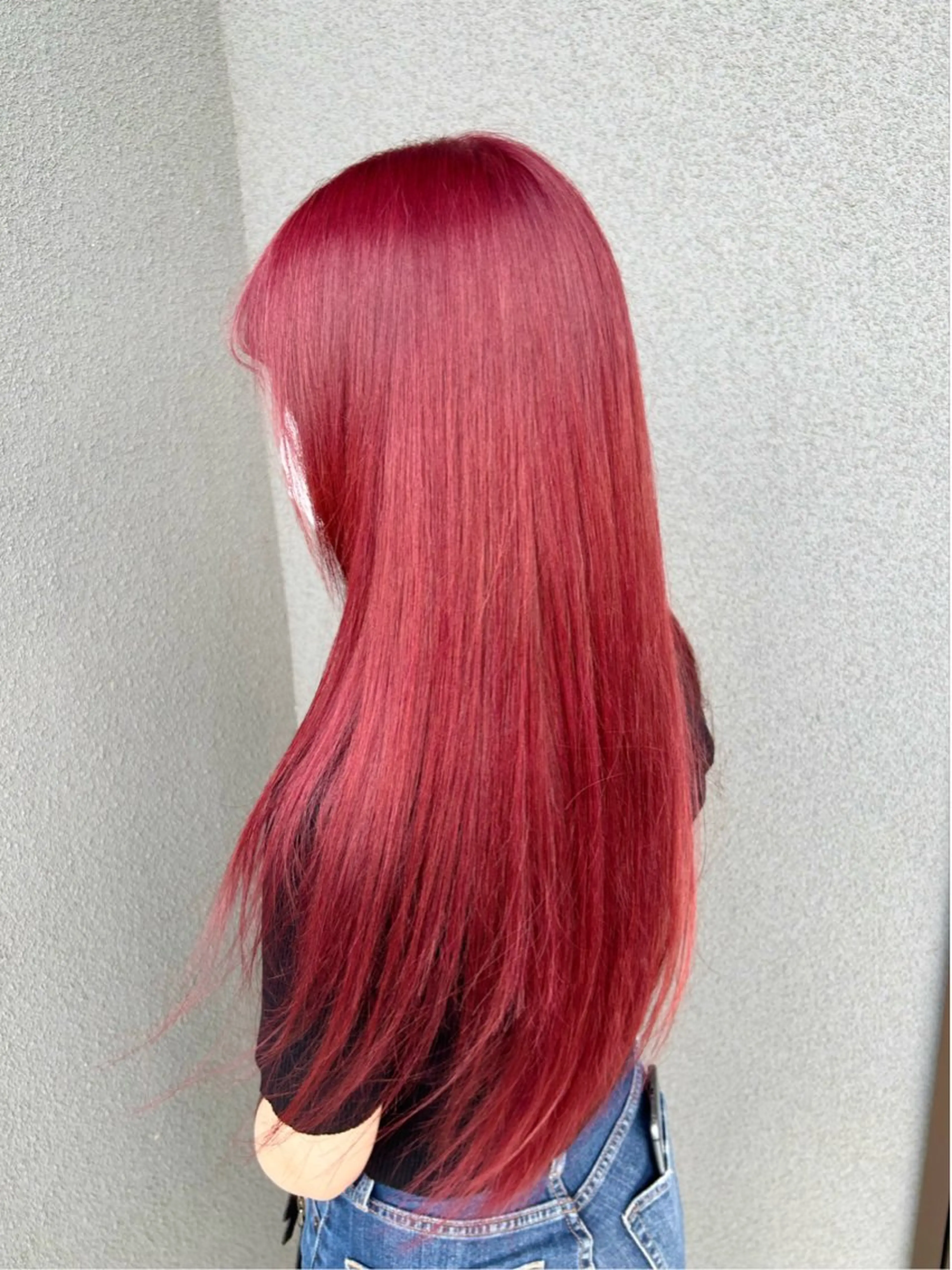 ロング QUON.伊勢崎店所属・ブリーチ＆ハイトーン 歌 心のヘアスタイル