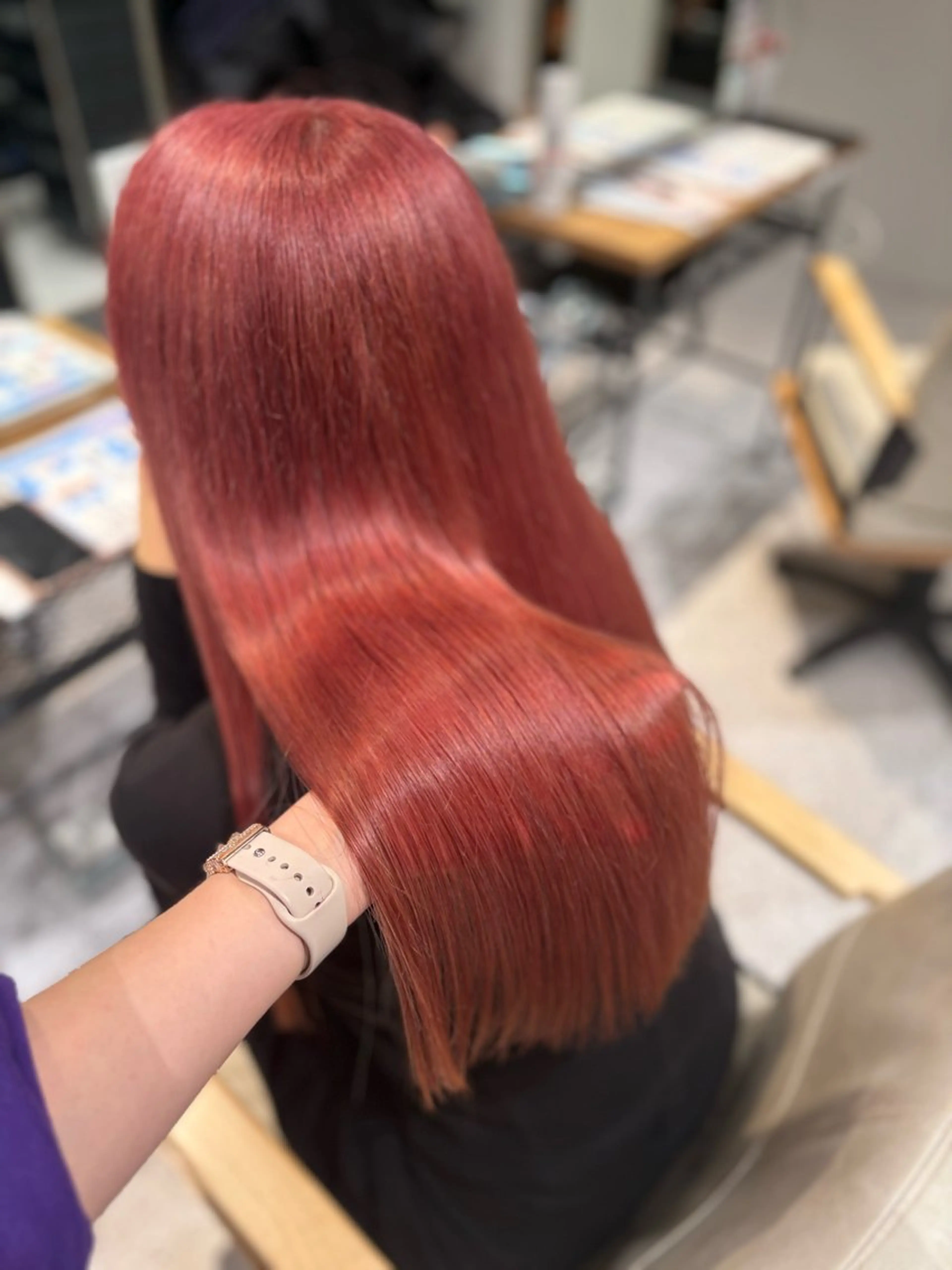 ロング カラー 艶カラー/マツエク 💖aika💖のヘアスタイル