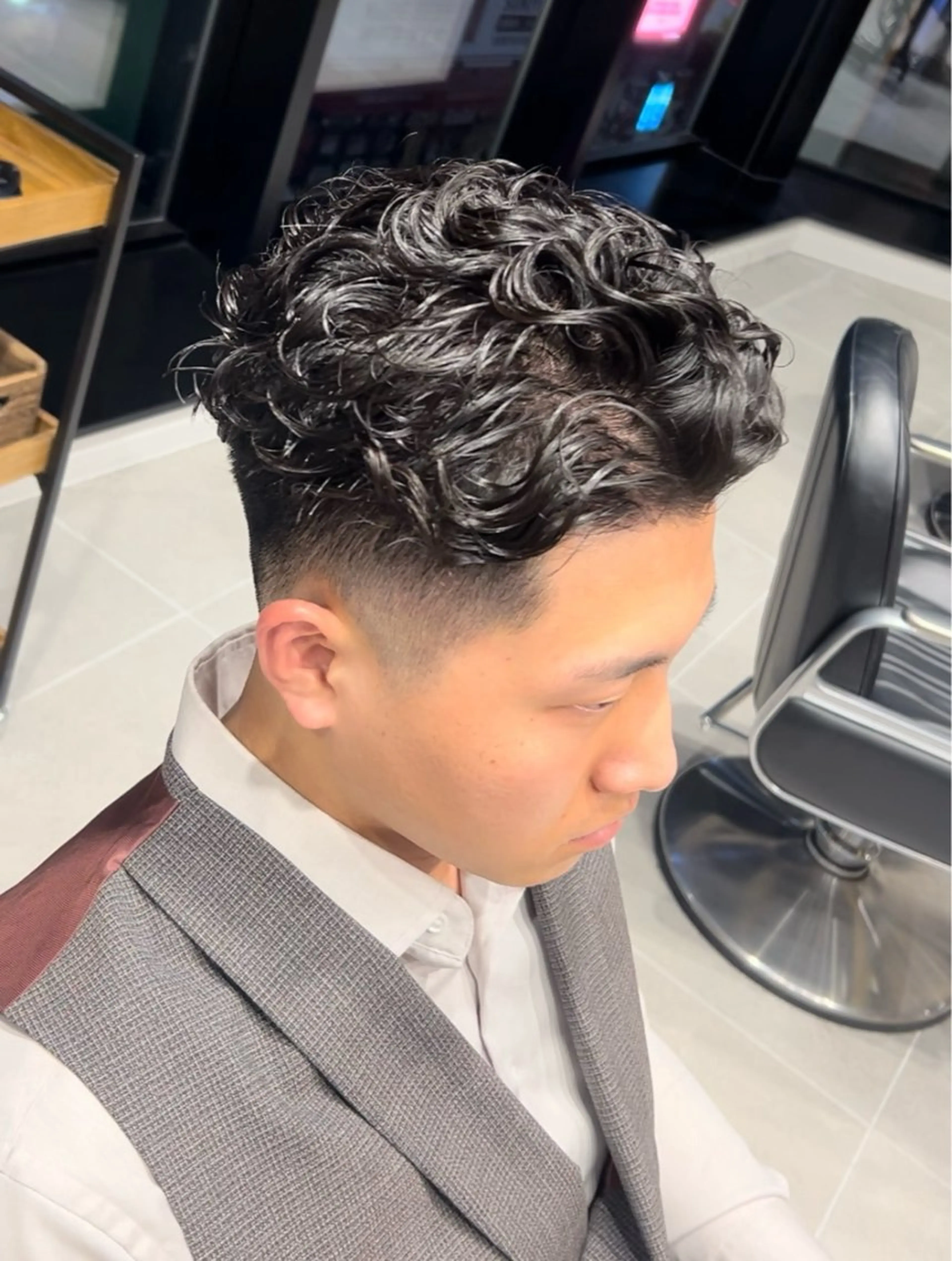 パーマ メンズ GROOMERS TOKYO 渋谷店所属・山田 雅のヘアスタイル