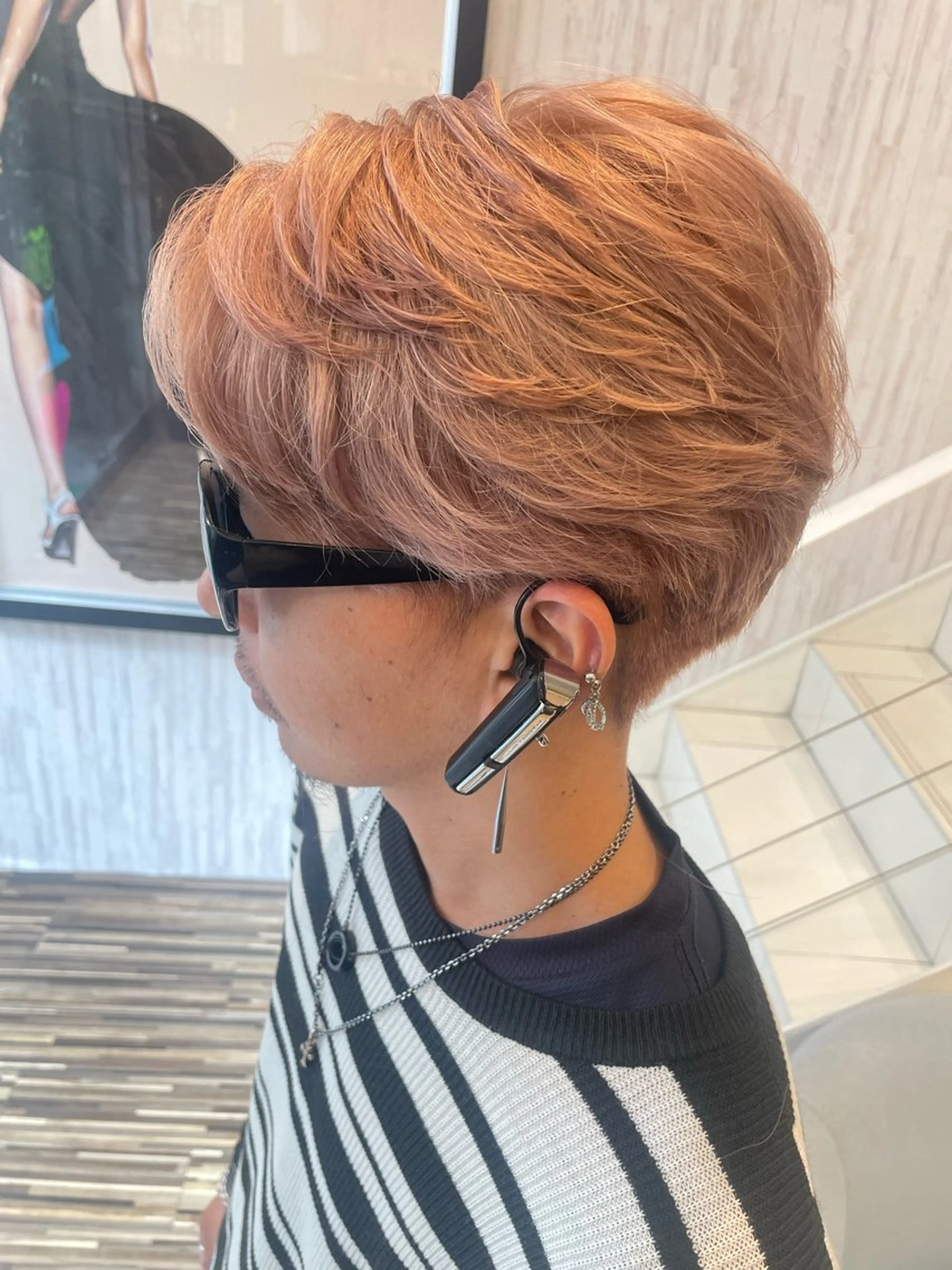 カラー メンズ EARTH 山﨑龍馬のヘアスタイル