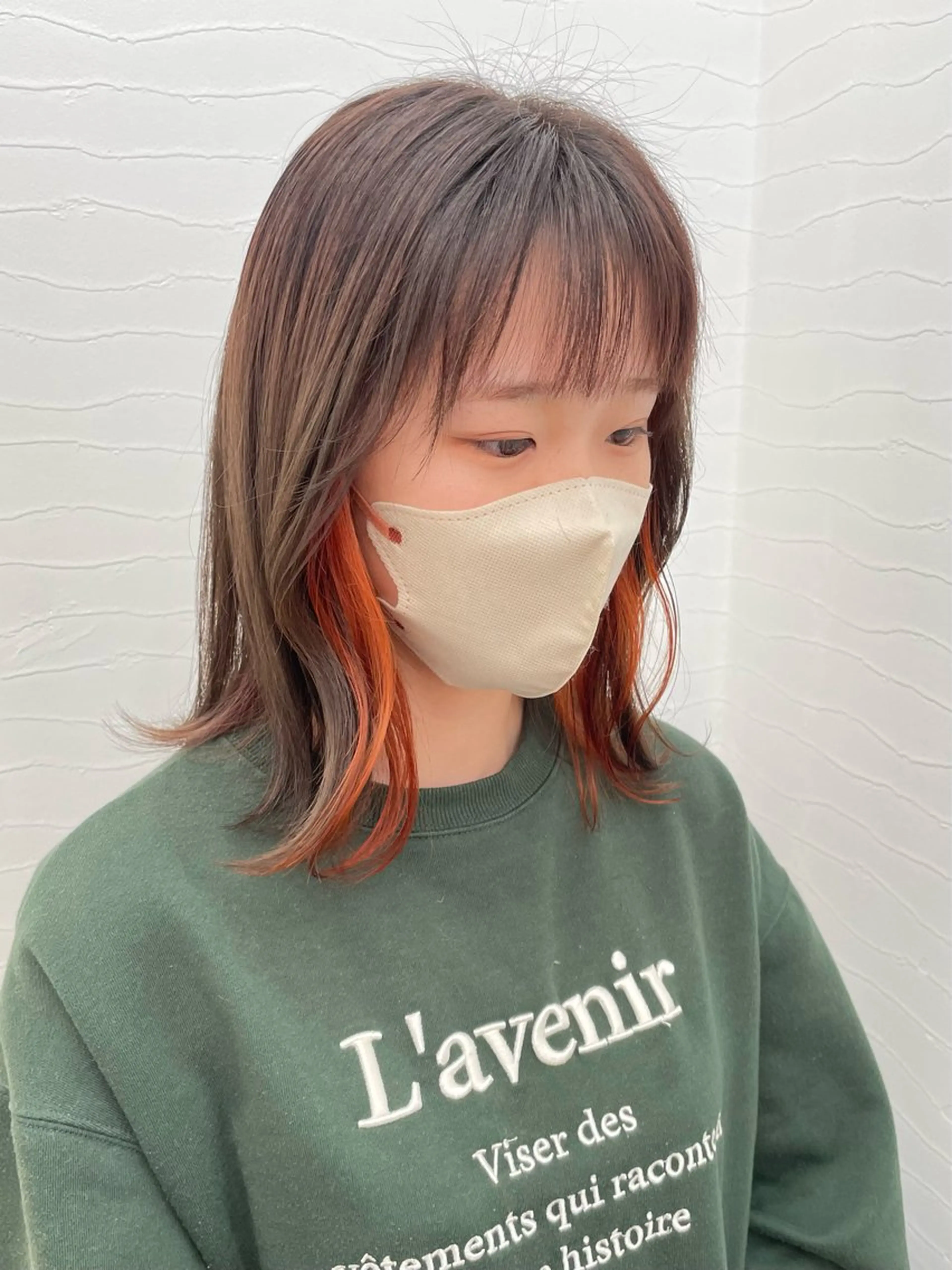 ミディアム Mintleaf 💛MAYUKOのヘアスタイル