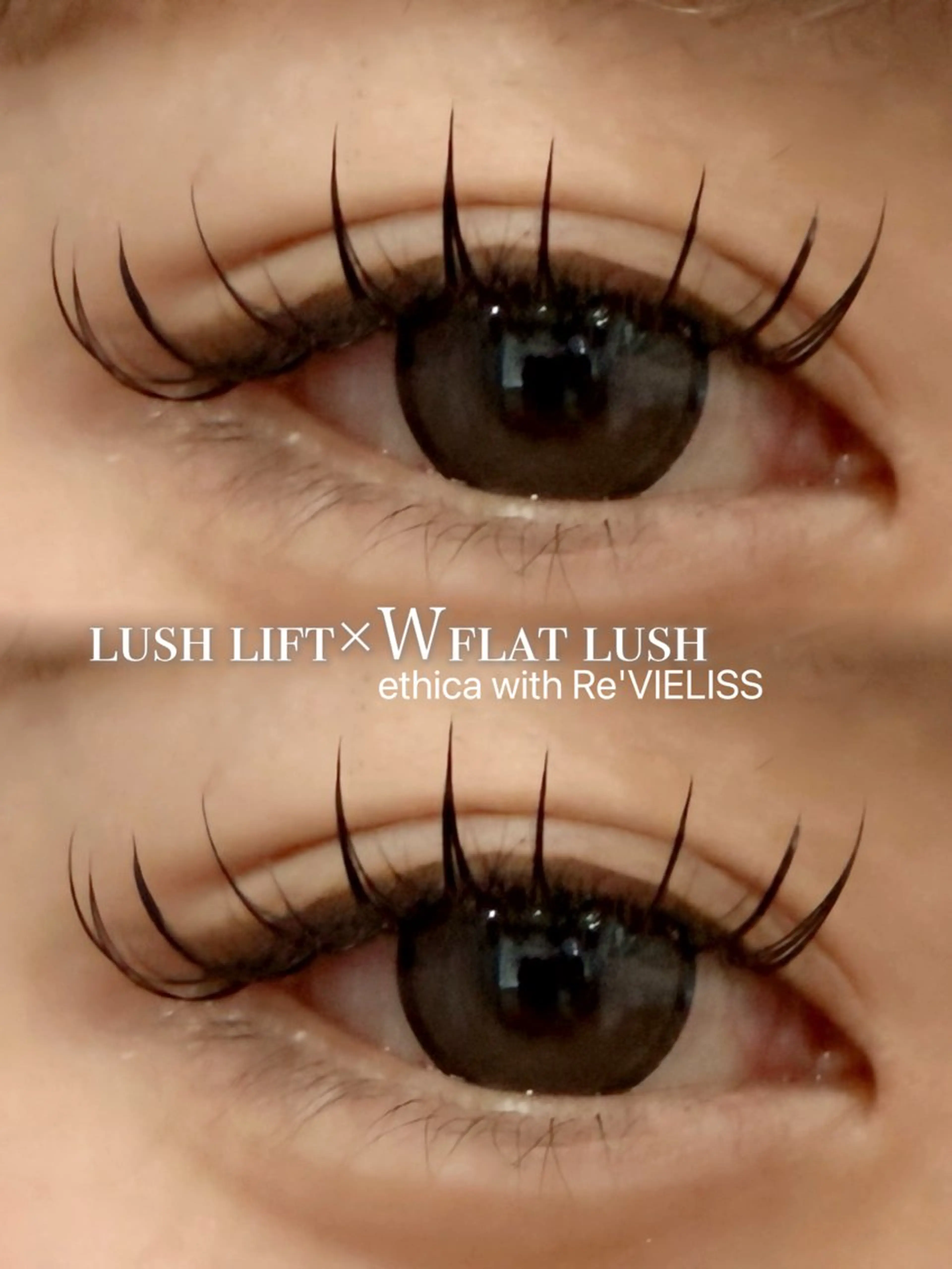 マツエク・マツパ フラットラッシュ ナチュラル マツエク eyelist Miyuのマツエク・マツパデザイン