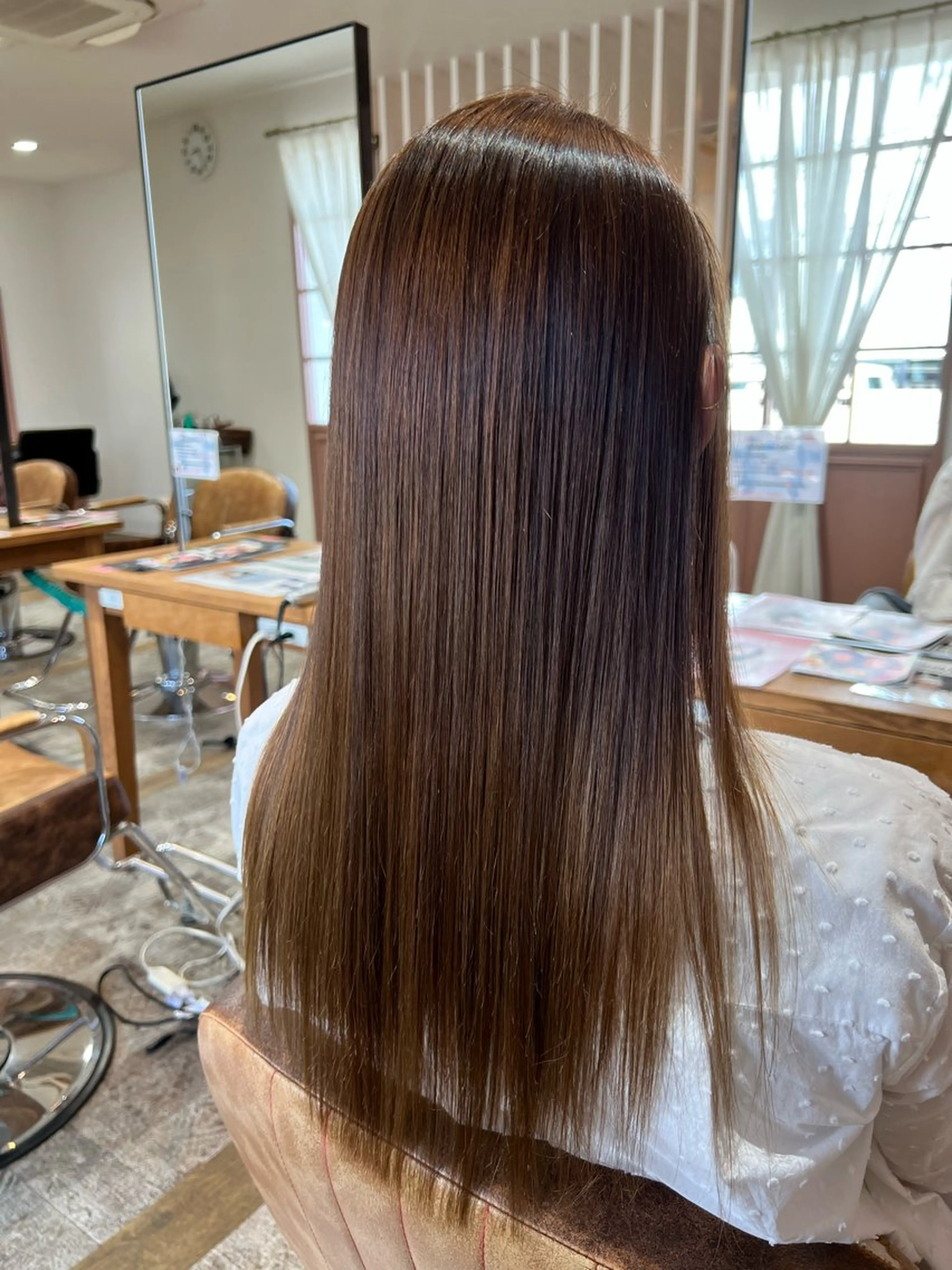 セミロング 縮毛矯正 Re Yudaiのヘアスタイル