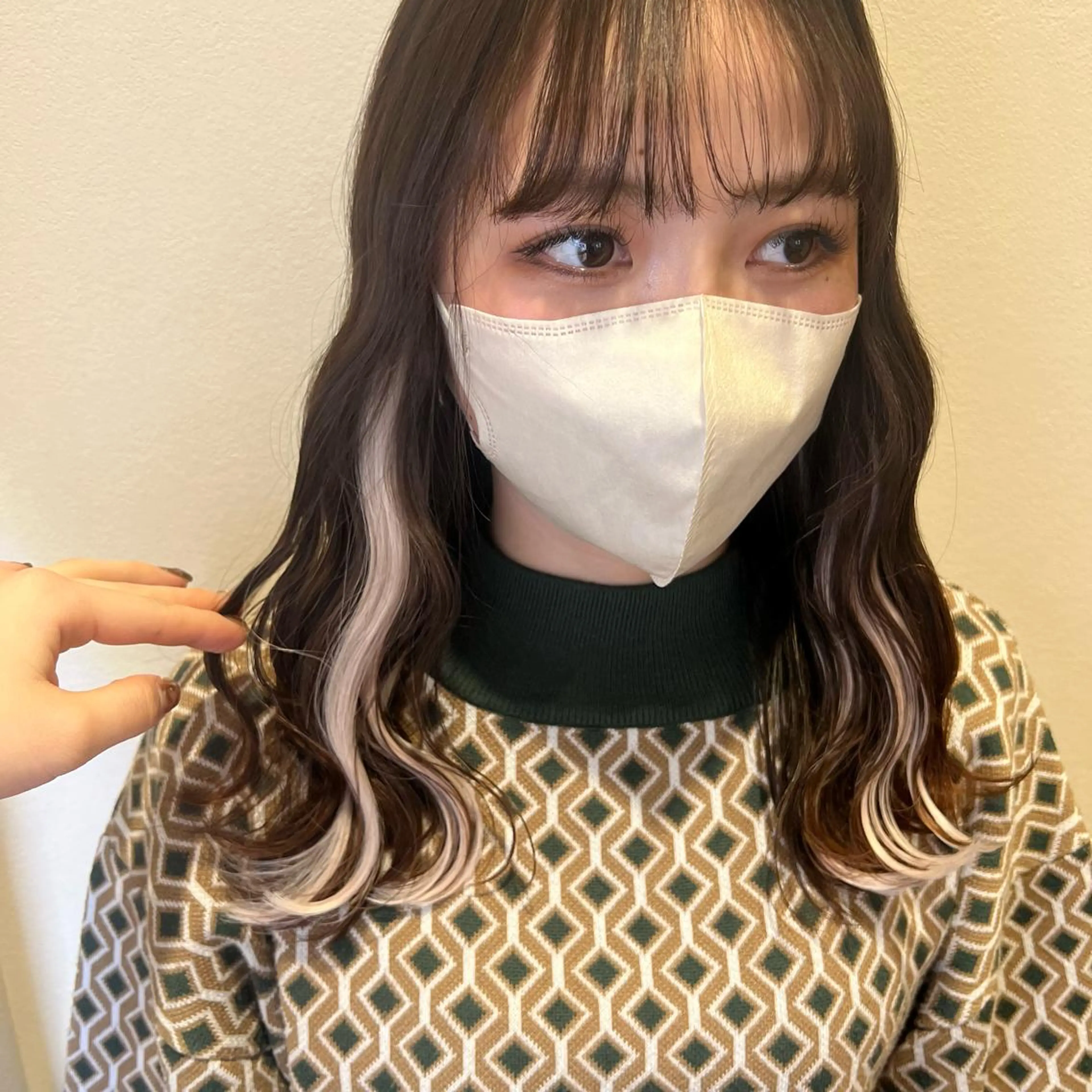 セミロング SALOWIN川崎WEST店所属・🌷川崎/ボブ/ アレンジ/コトネ🌷のヘアスタイル