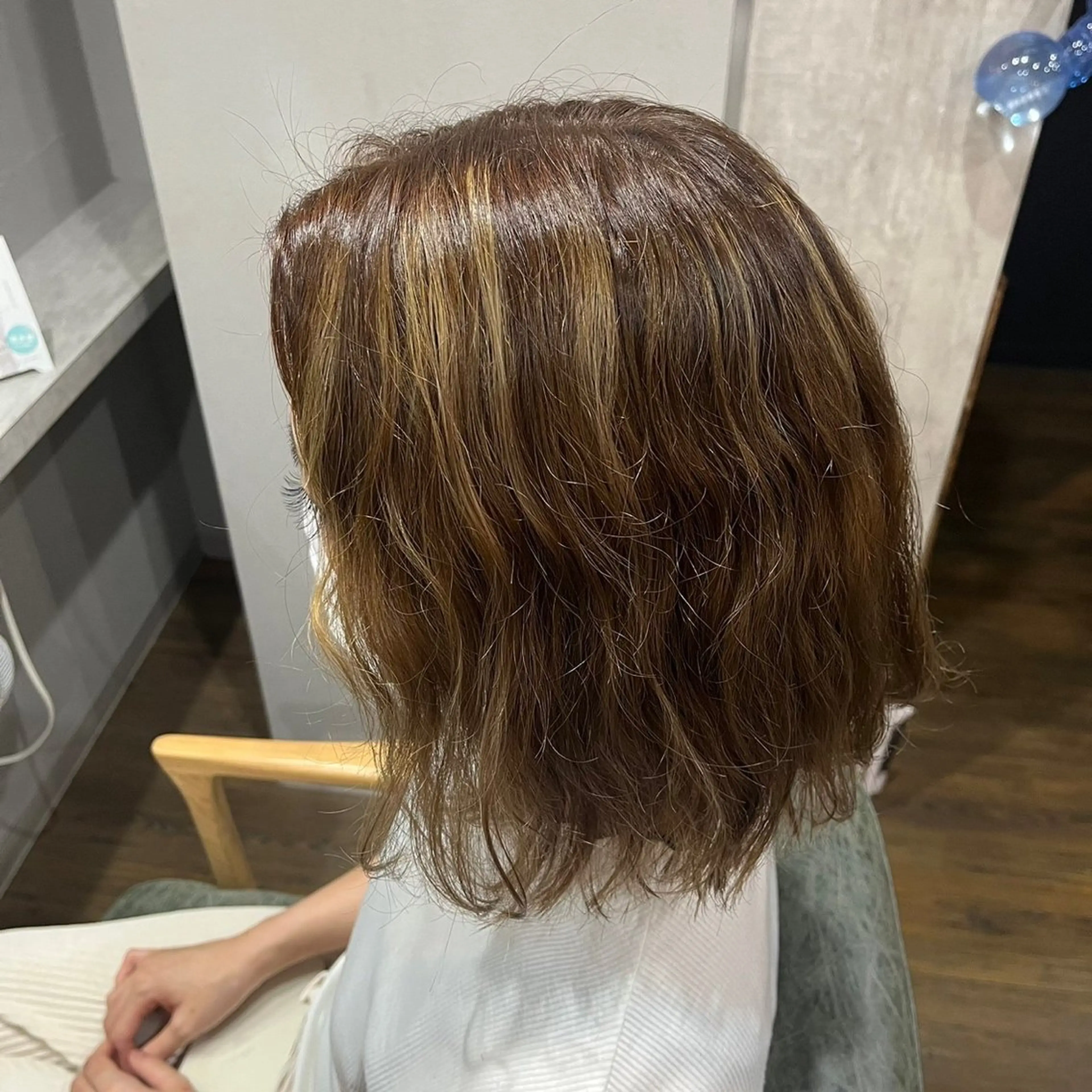 ショート カラー 透明感カラー 阪口 萌のヘアスタイル