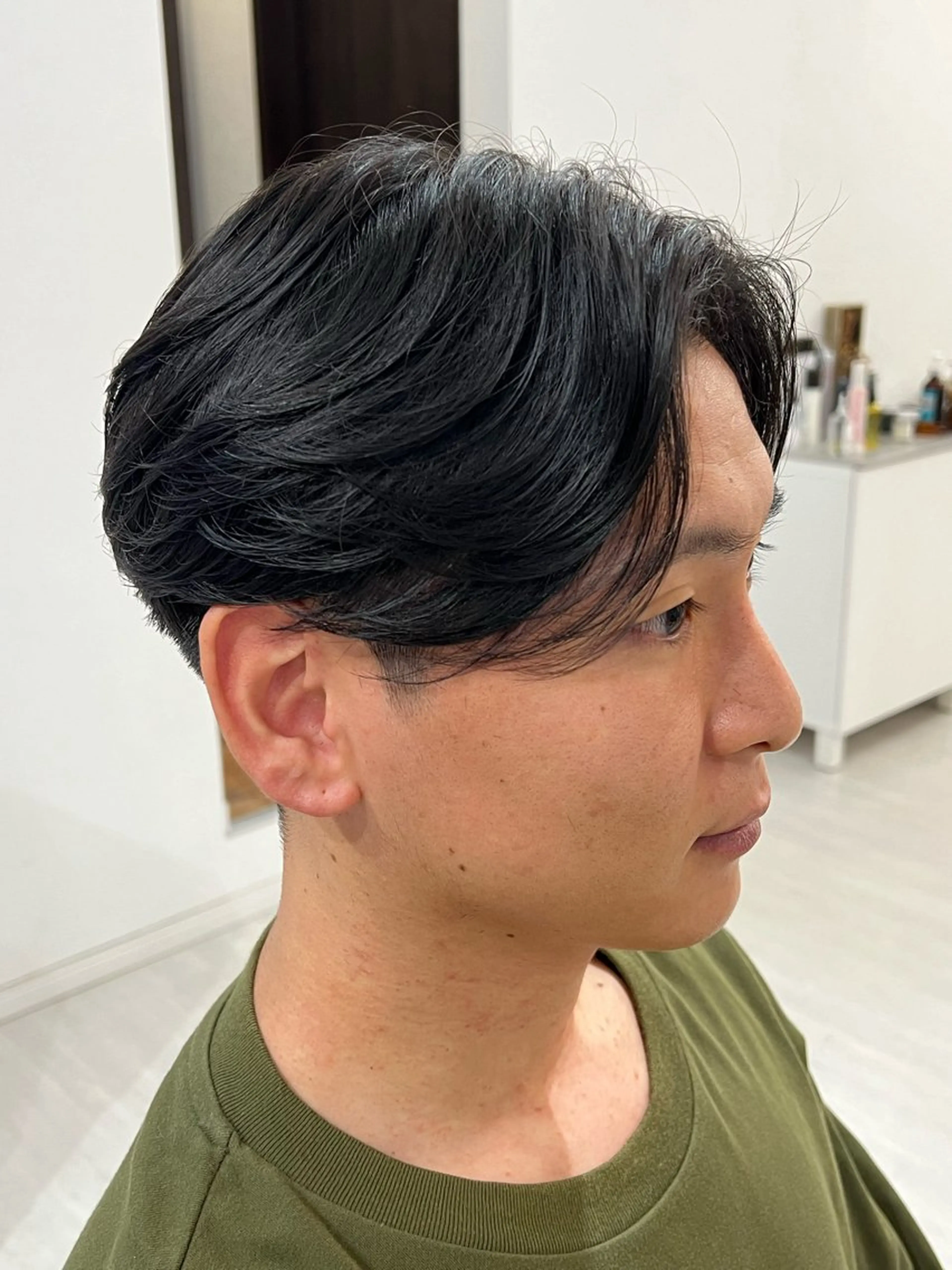 ショート メンズ Salon de Qualia(サロンドクオリア)所属・ハイトーン/外国人風 カラー/メンズパーマのヘアスタイル