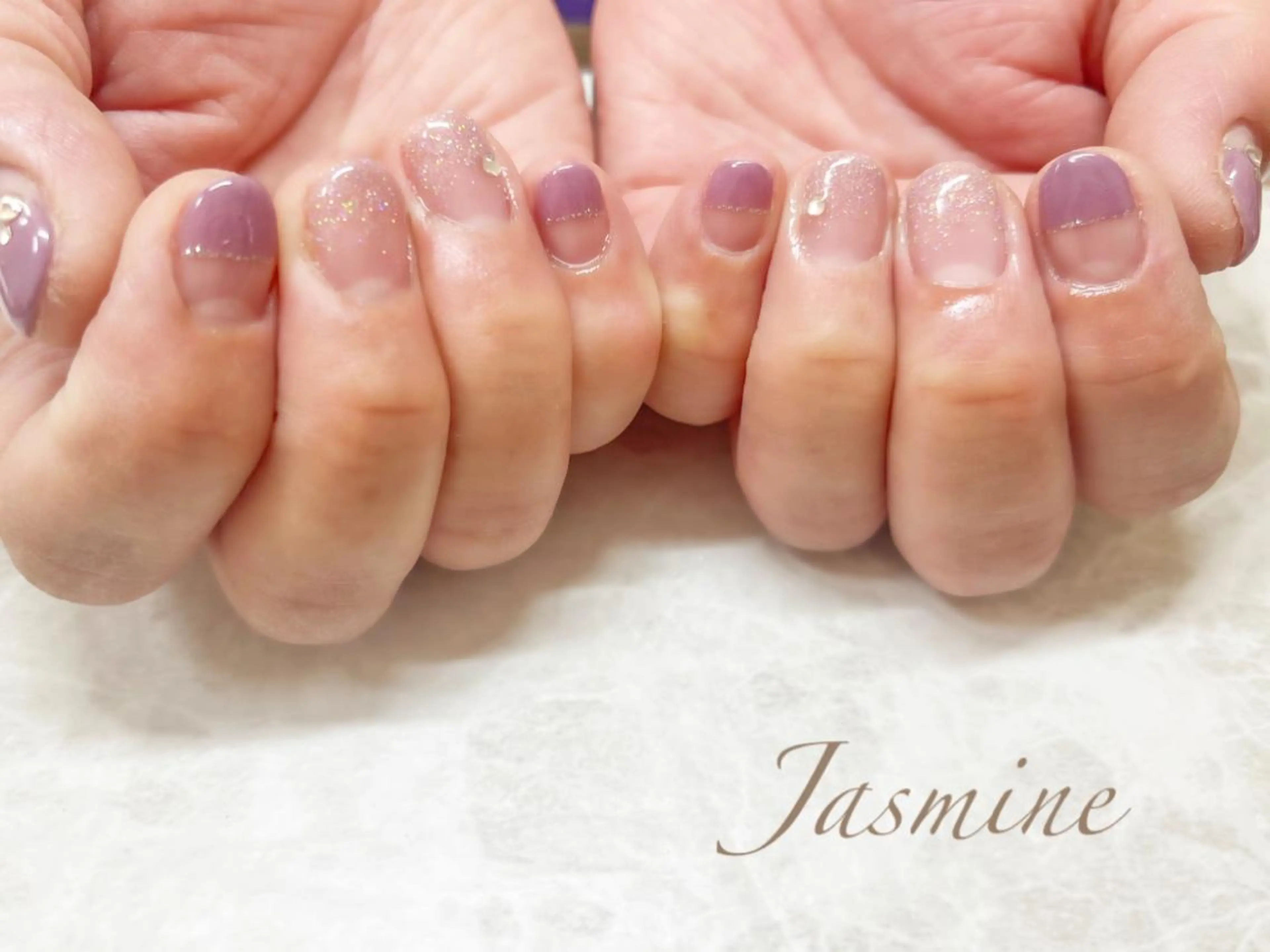 ネイル ハンドネイル Jasmine 林のネイルデザイン