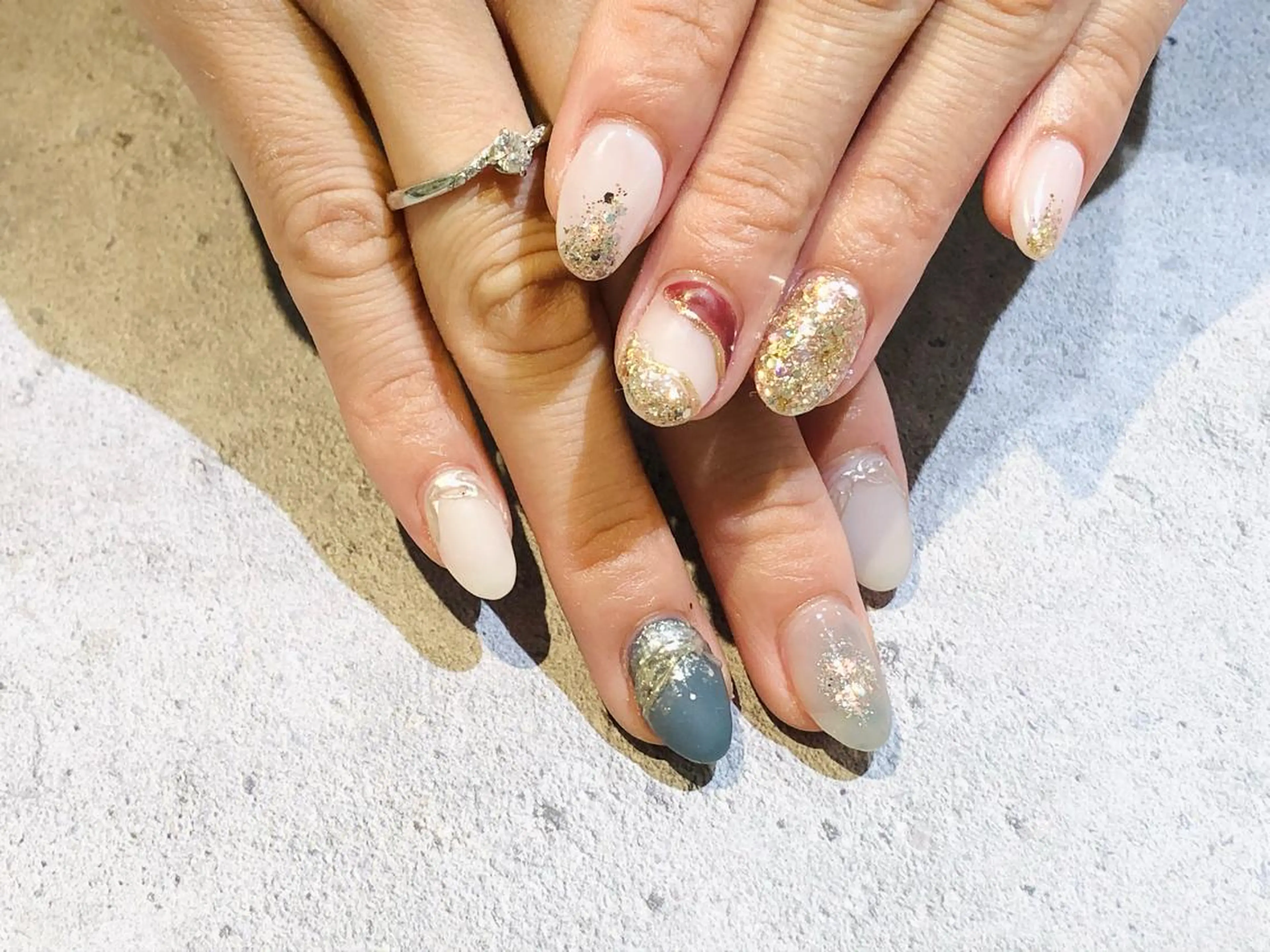 ネイル 舞田 苑香のネイルデザイン