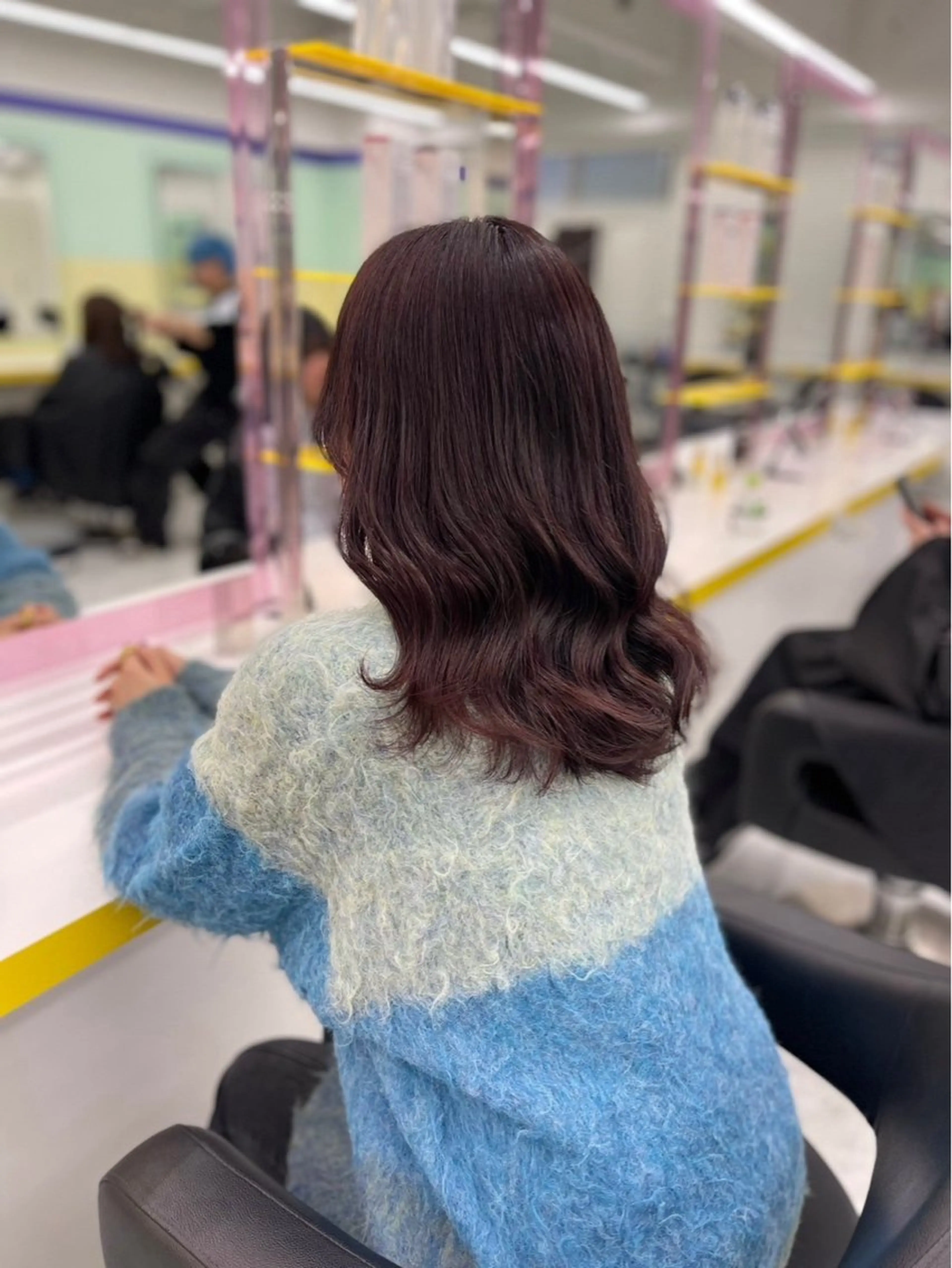 ロング まろっと艶感ブラウン ベージュ🤍まなかのヘアスタイル