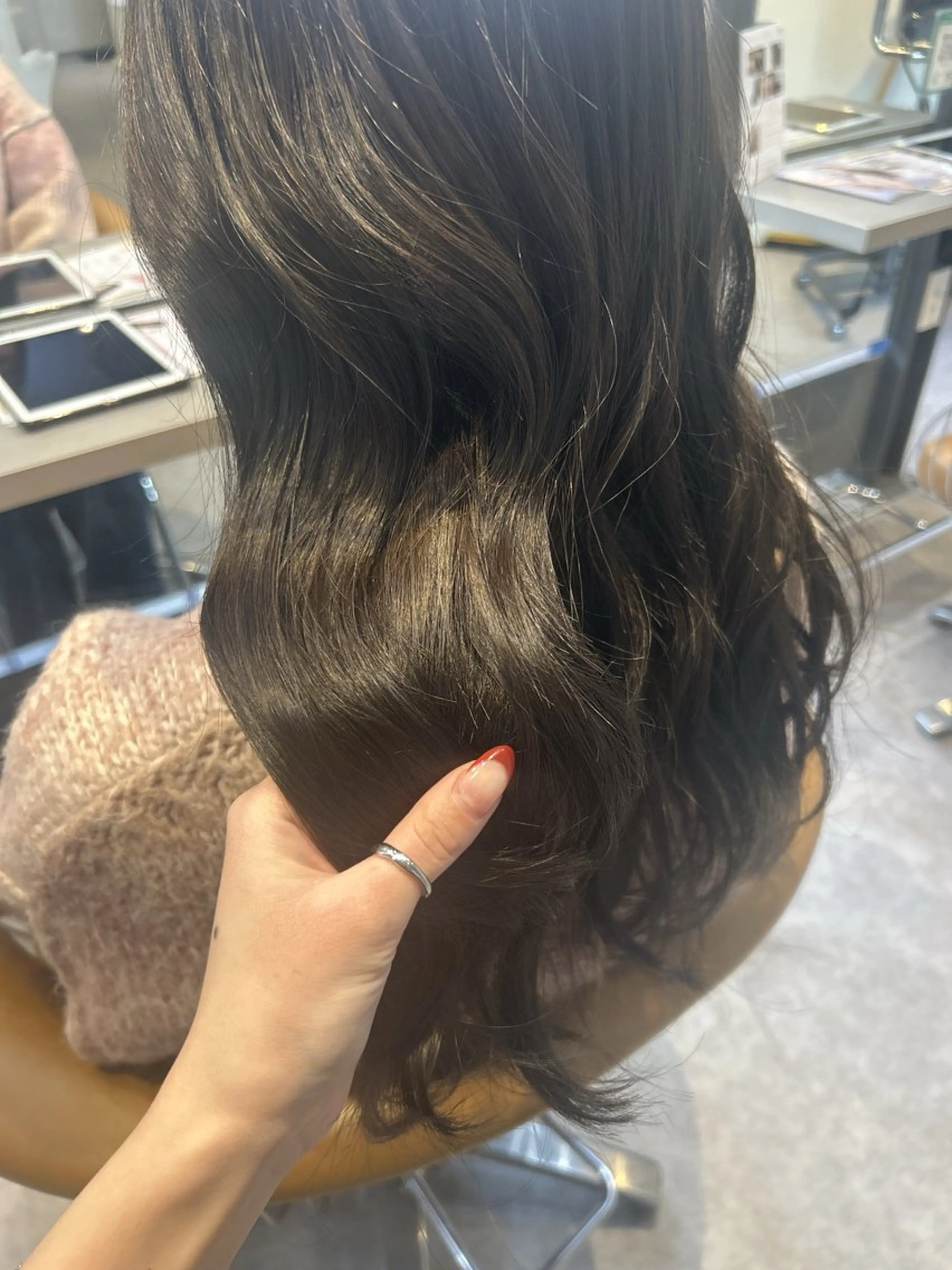 ロング カット ヘアカラー トリートメント 🫧艶感カラー /Ruu🫧のヘアスタイル