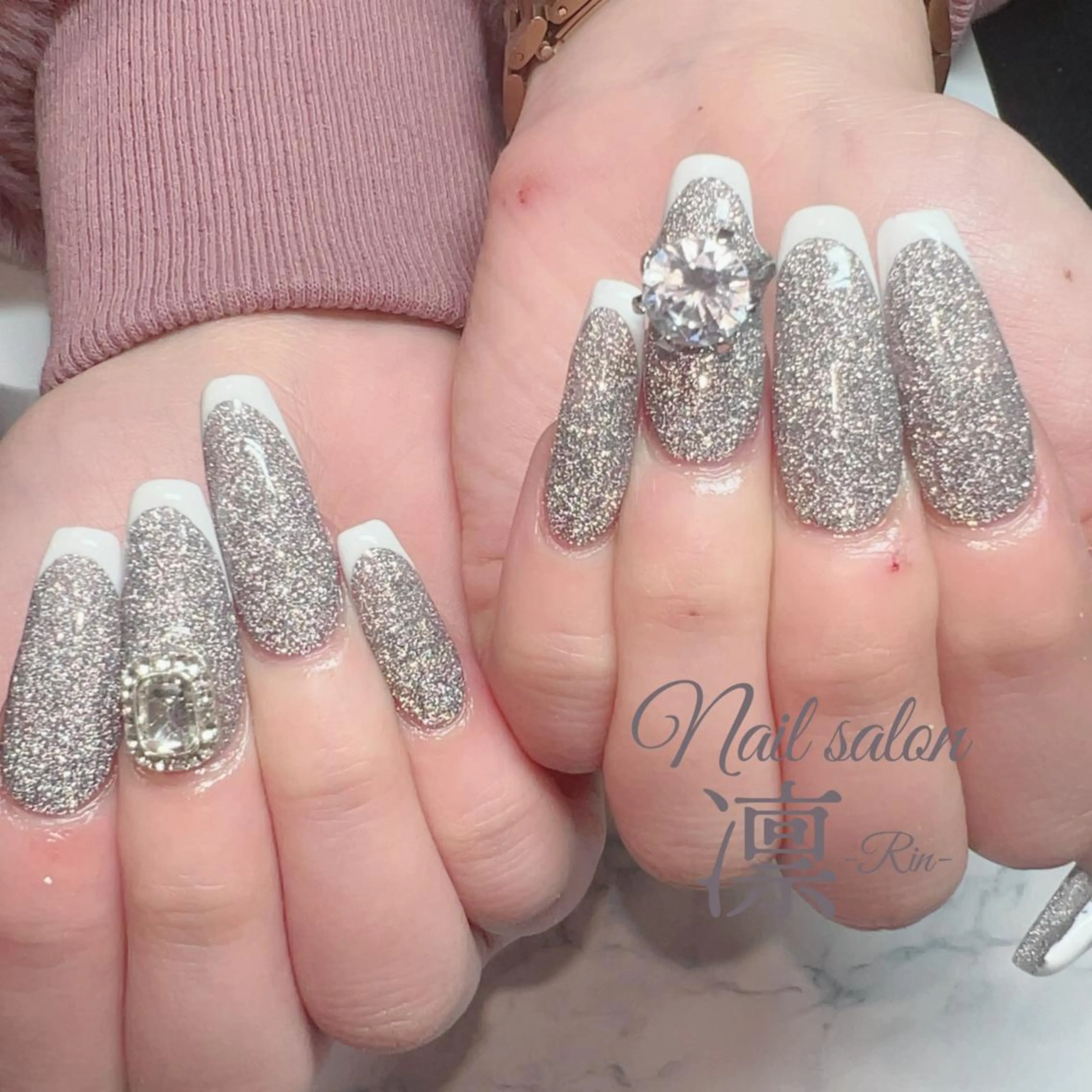 ネイル スカルプネイル private salon凛のネイルデザイン