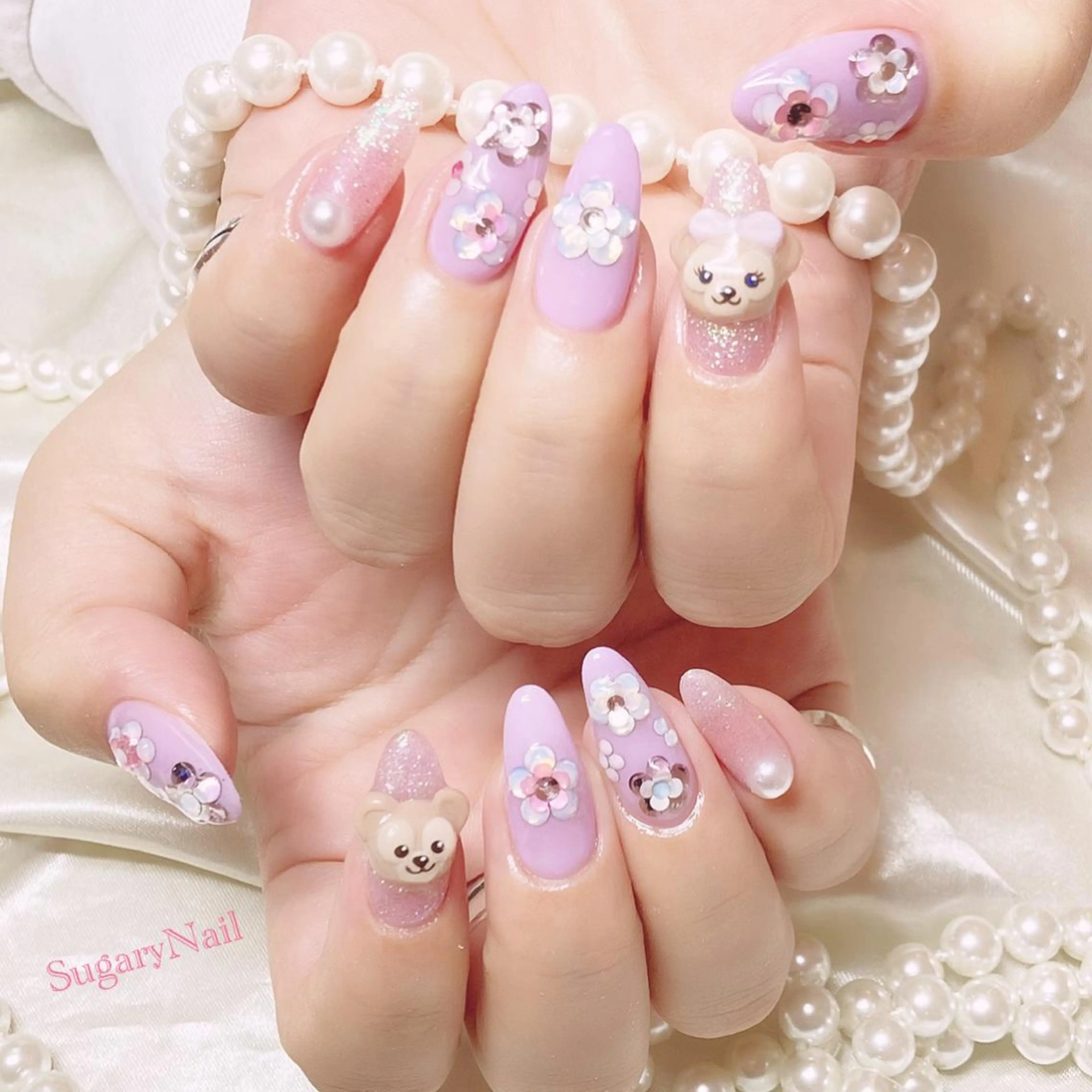 ネイル ハンドネイル フットネイル SugaryNail Rinaのネイルデザイン