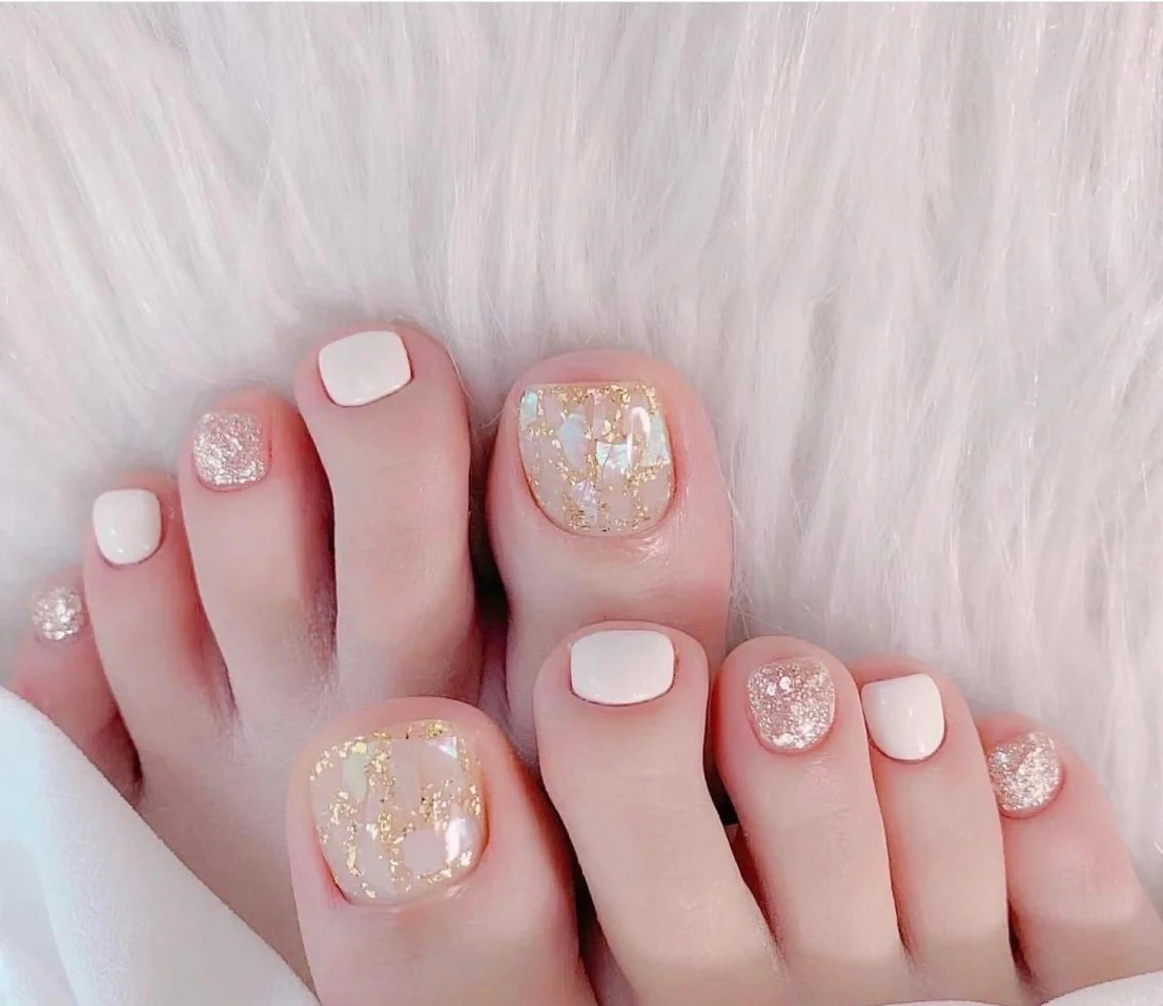 🍄フット★ 120分持ち込みデザイン/パーツつけ放題❣️新規オフ無料の写真