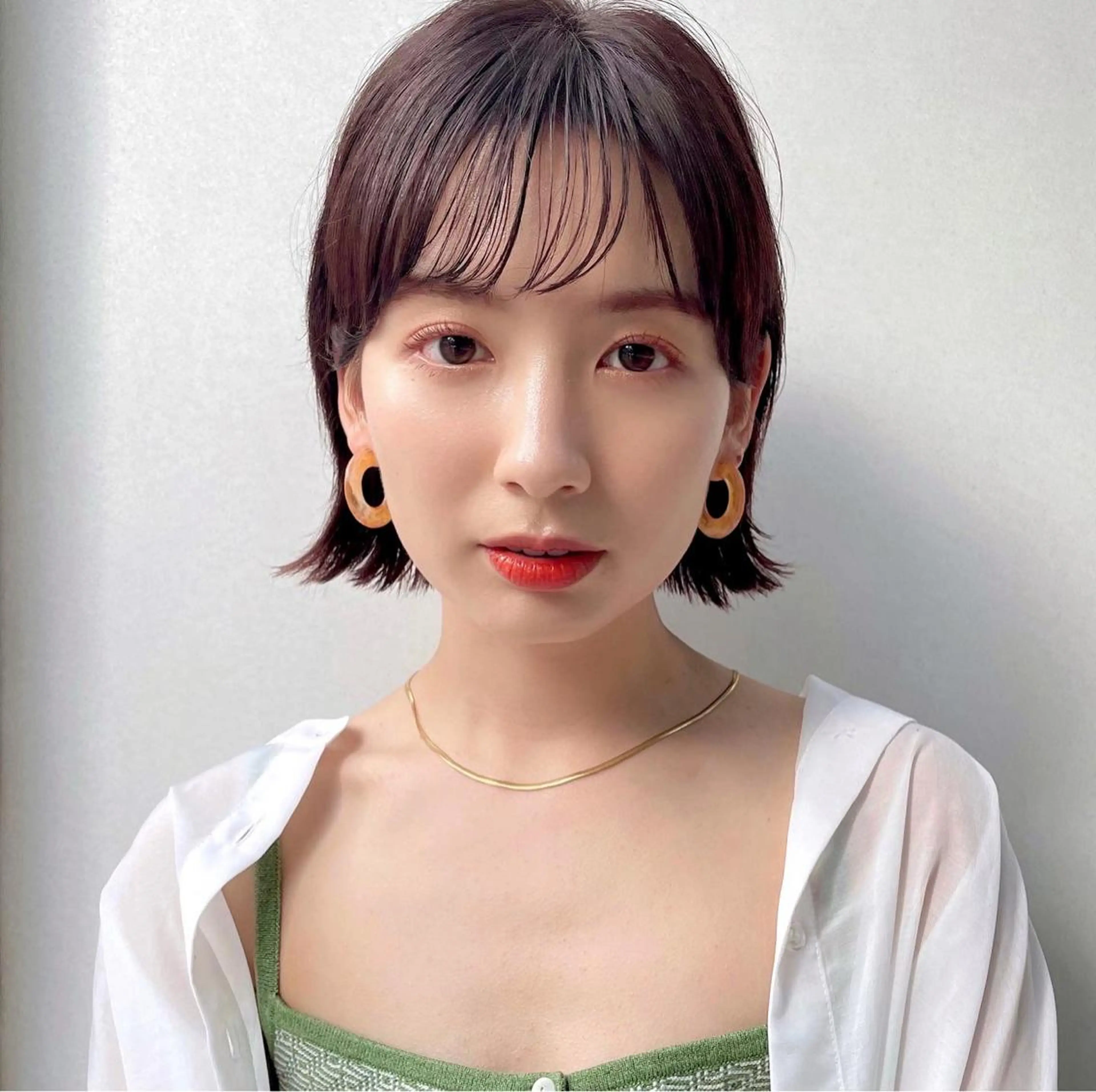 ショート ボブ カキモトアームズ所属・田村 奨吾のヘアスタイル