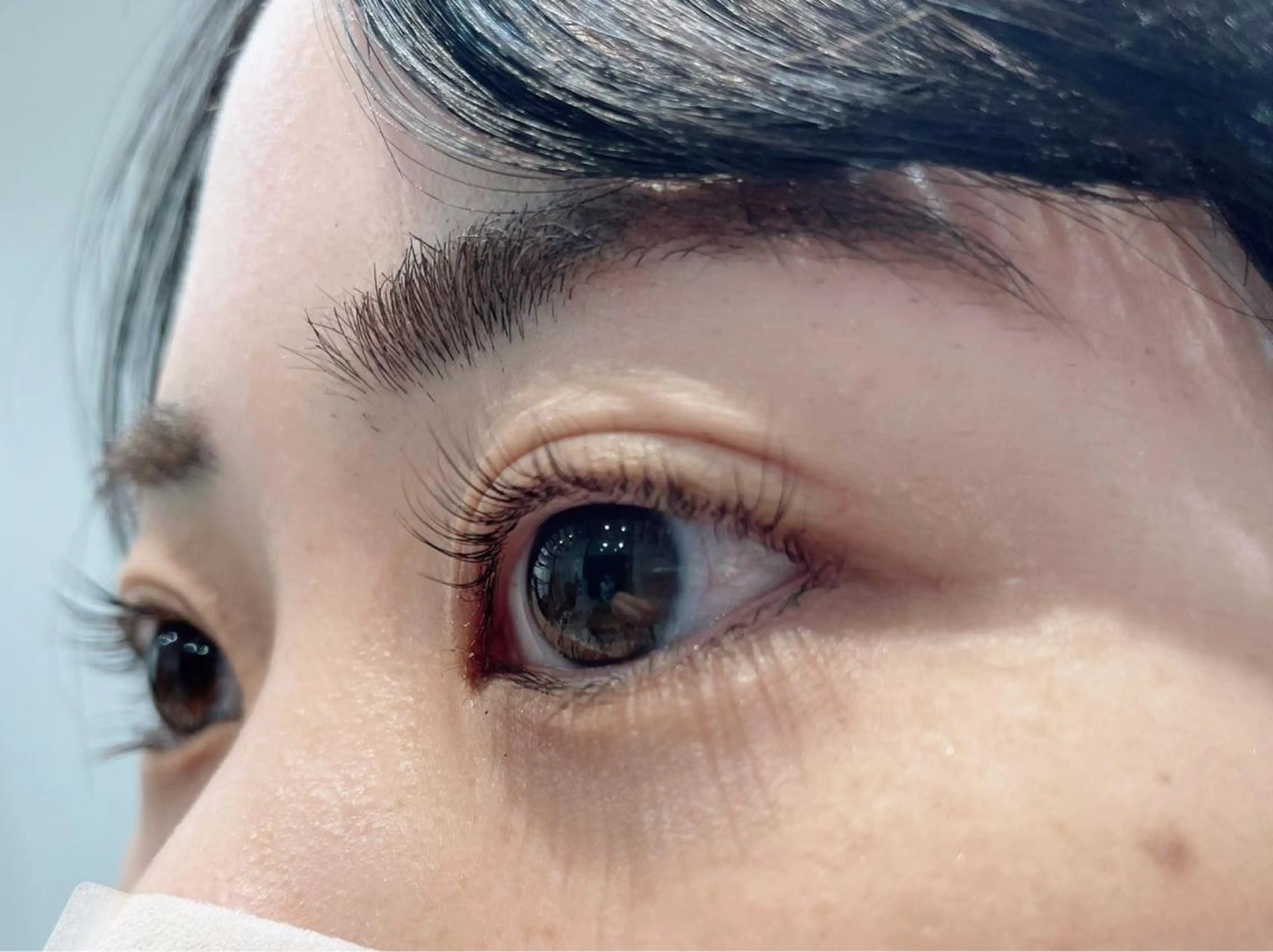 マツエク・マツパ パリジェンヌラッシュリフト あさひ かなのヘアスタイル