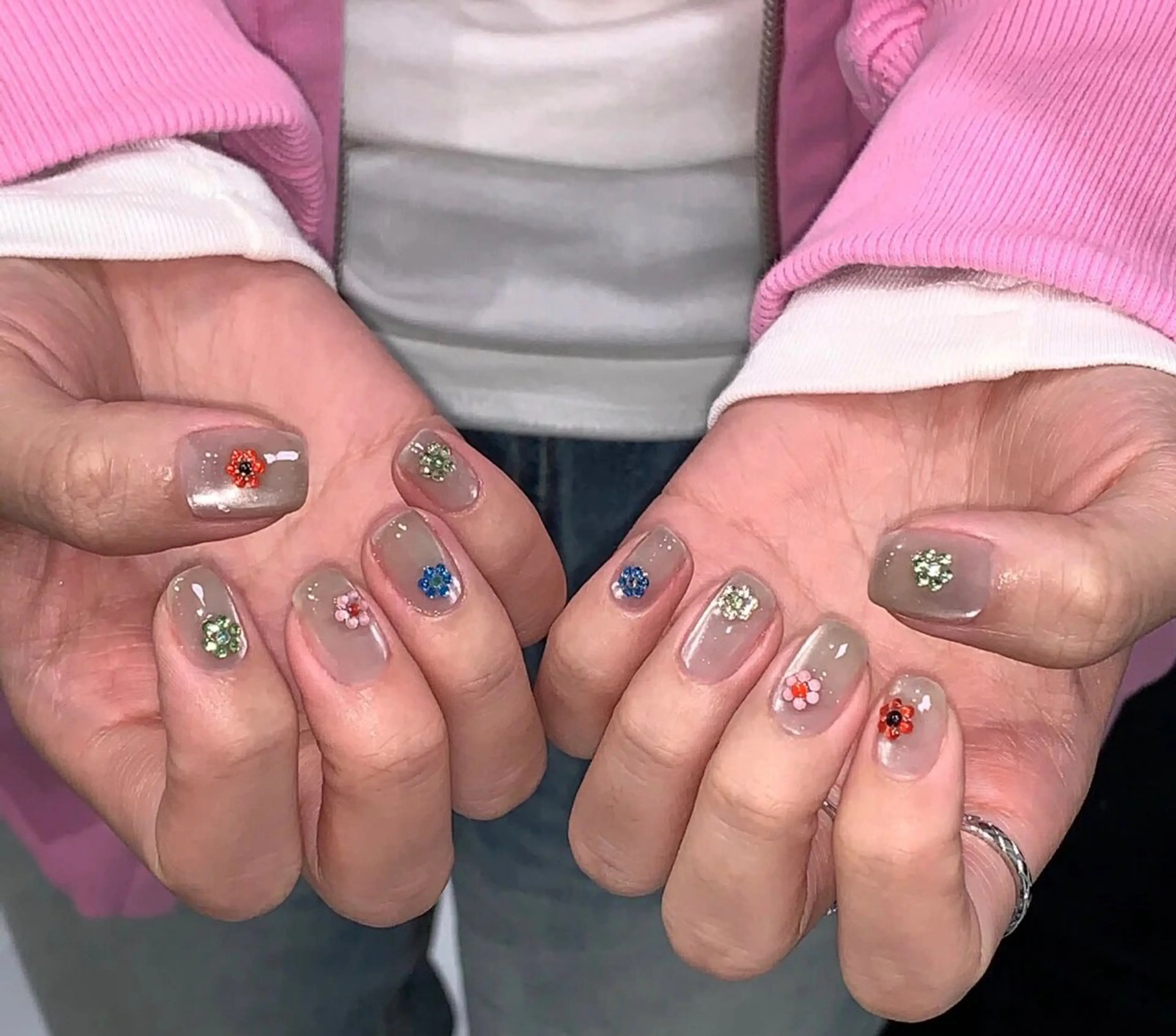 ネイル マグネットネイル ハンドネイル enju0422所属・谷口 雪のネイルデザイン