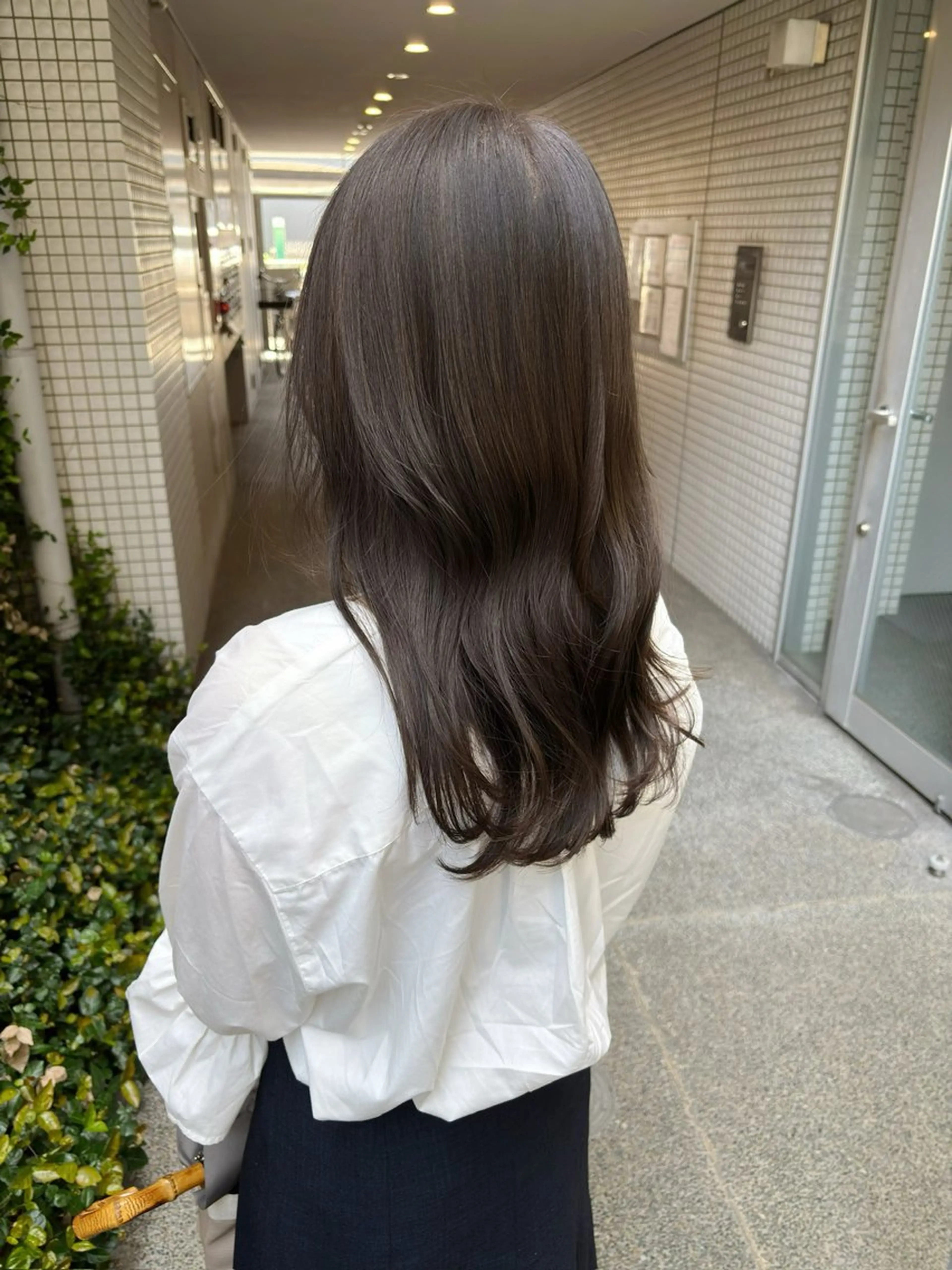 セミロング カラー Large 都筑雅人のヘアスタイル