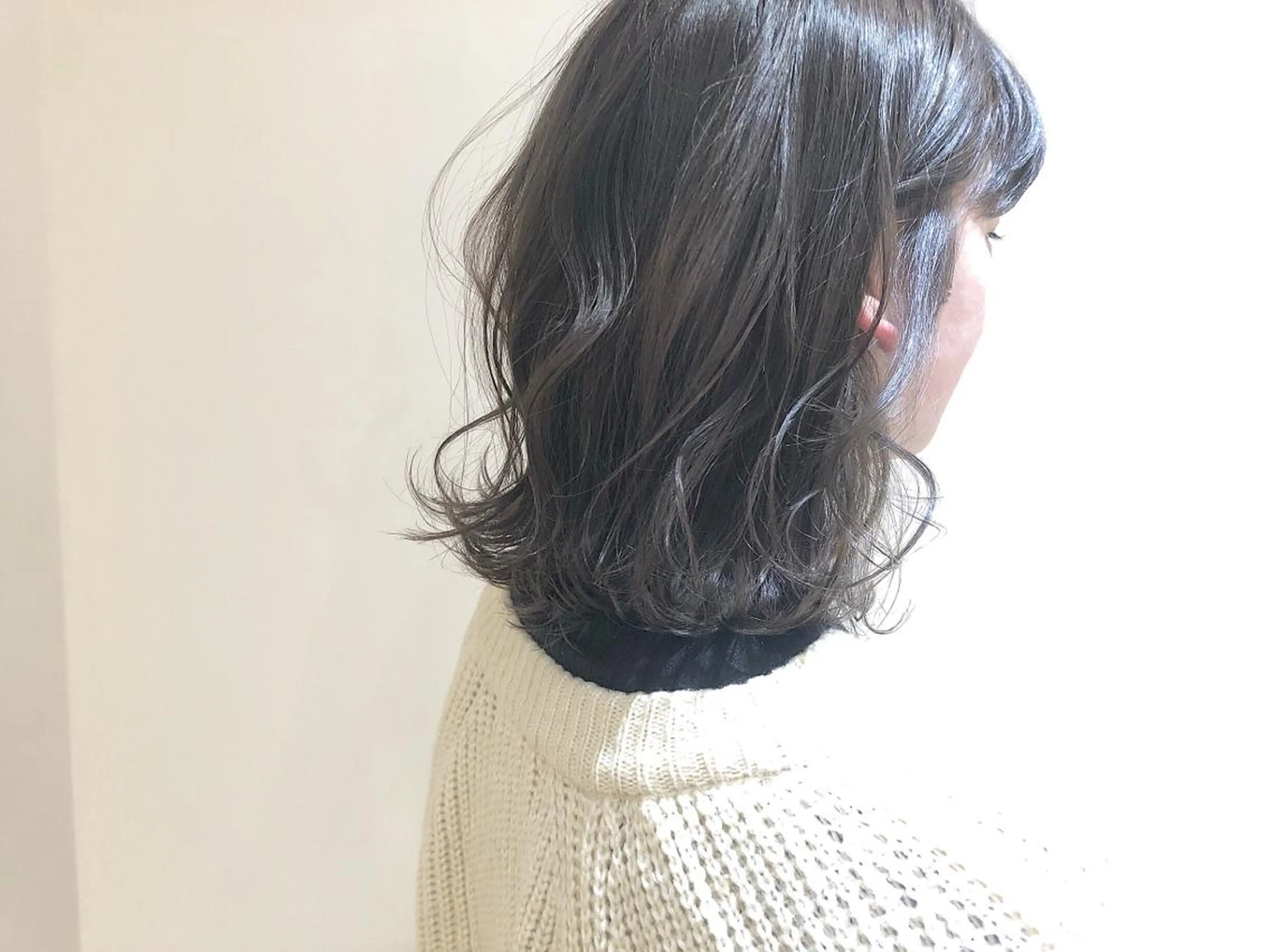 ミディアム カラー ヘアアレンジ 店長/ 加藤 流菜のヘアスタイル