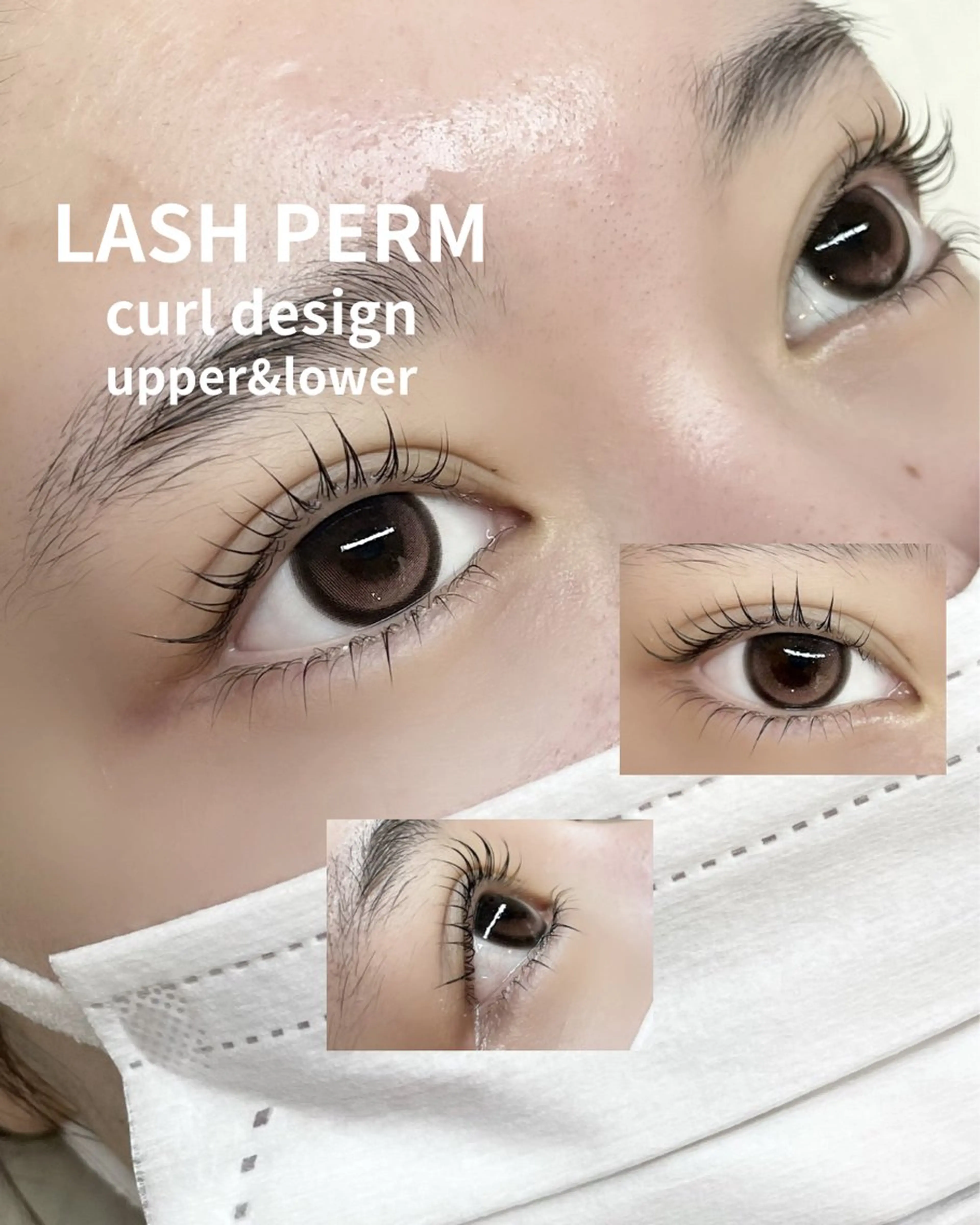 マツエク・マツパ パリジェンヌラッシュリフト 一重×まつ毛パーマ AMUE恵比寿🌻 hashimotoのマツエク・マツパデザイン