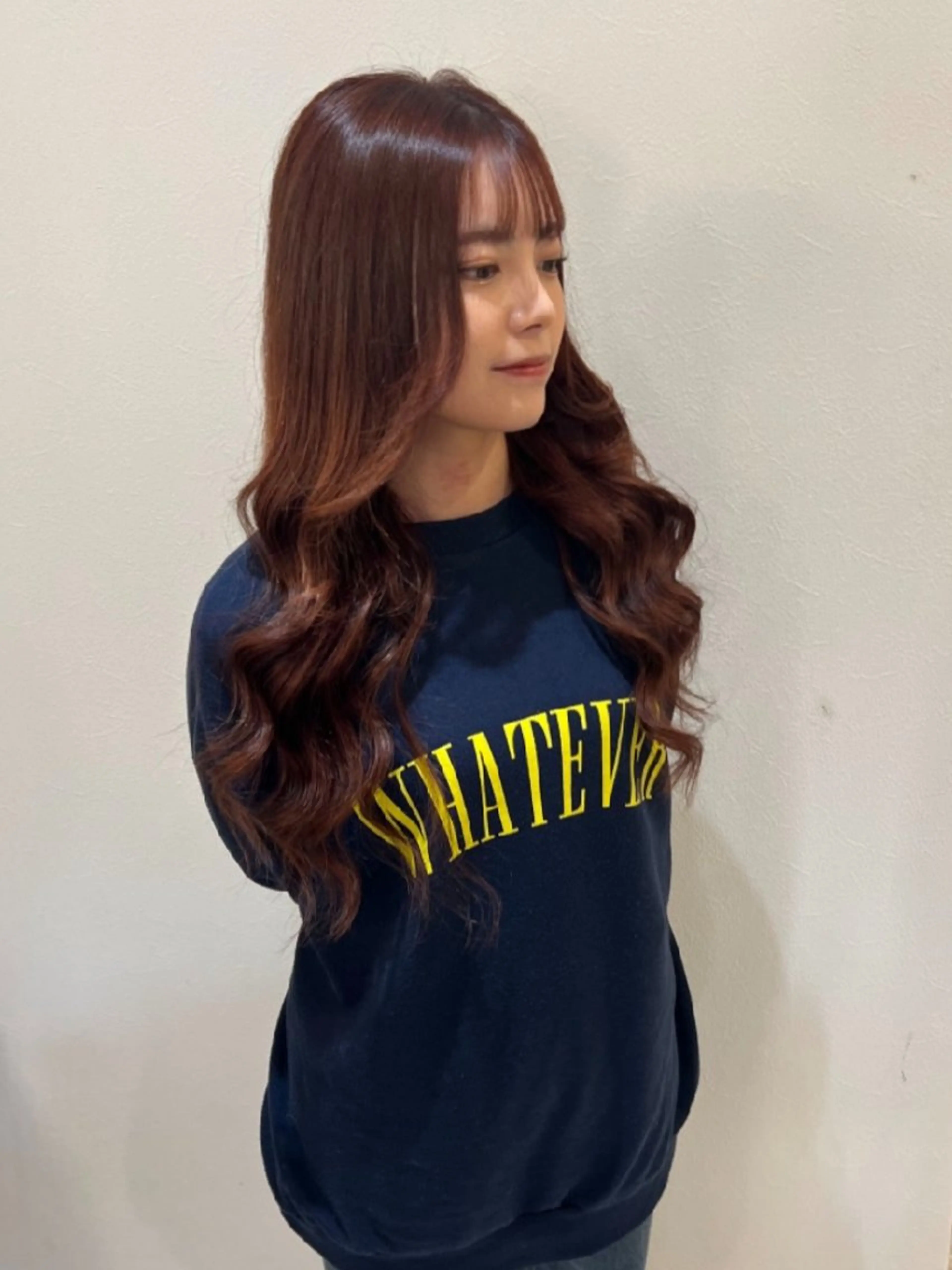 ロング プルエクステ エクステ 髪質改善 カット エクステ 小森 鈴佳のヘアスタイル