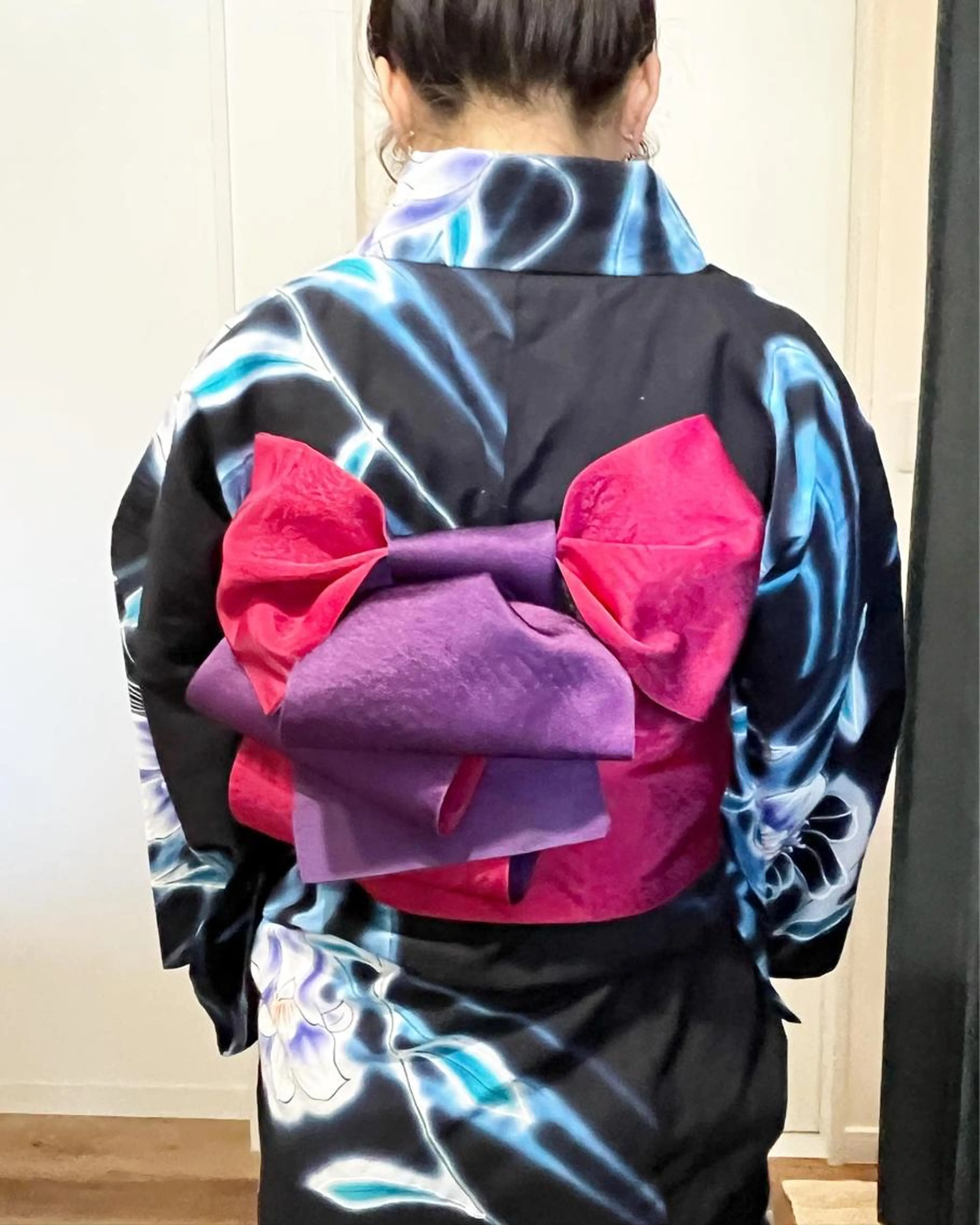 浴衣着付けの写真