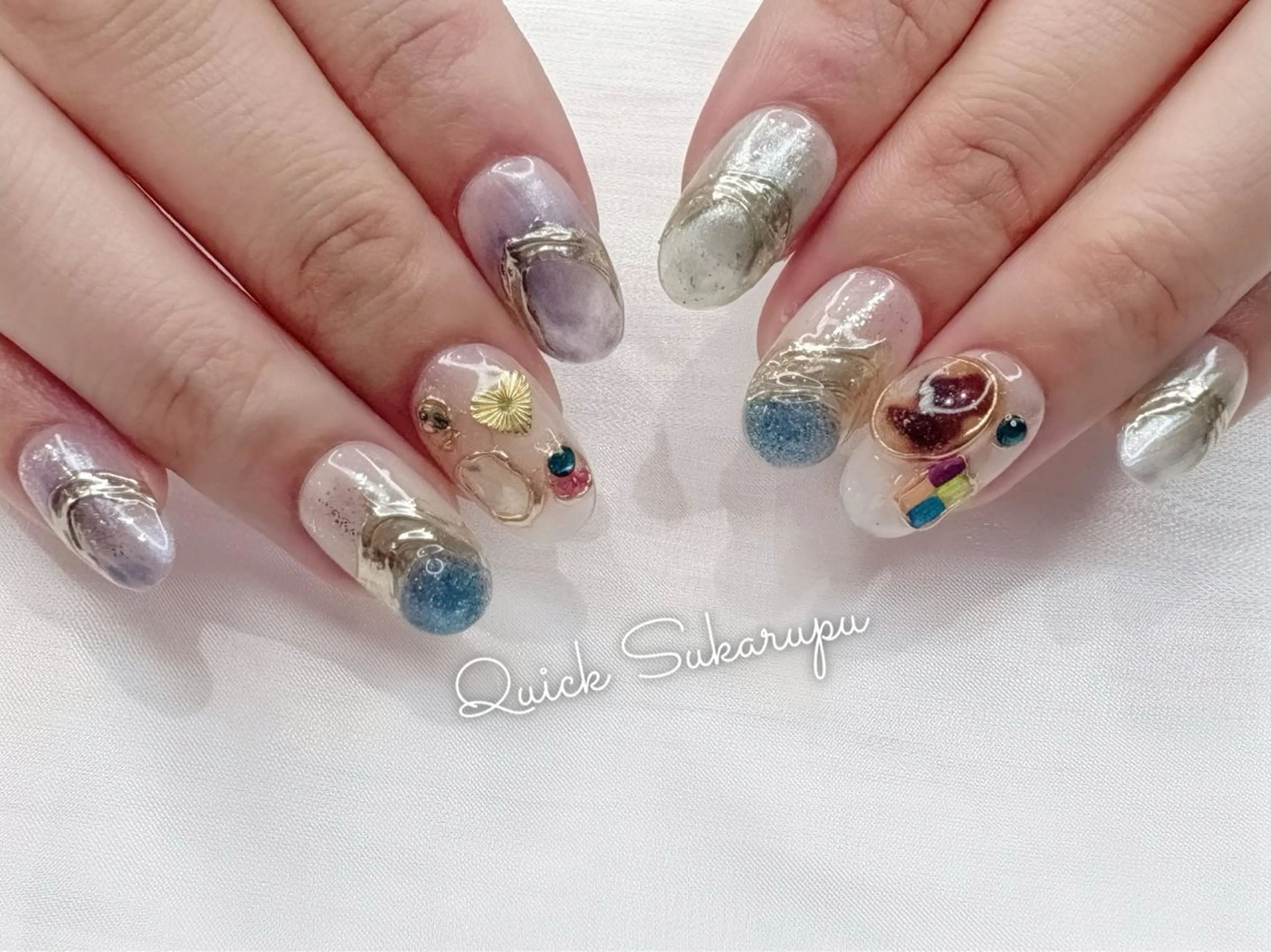 ネイル ハンドネイル Quick Sukarupu 高田馬場店所属・Quick Sukarupuのネイルデザイン