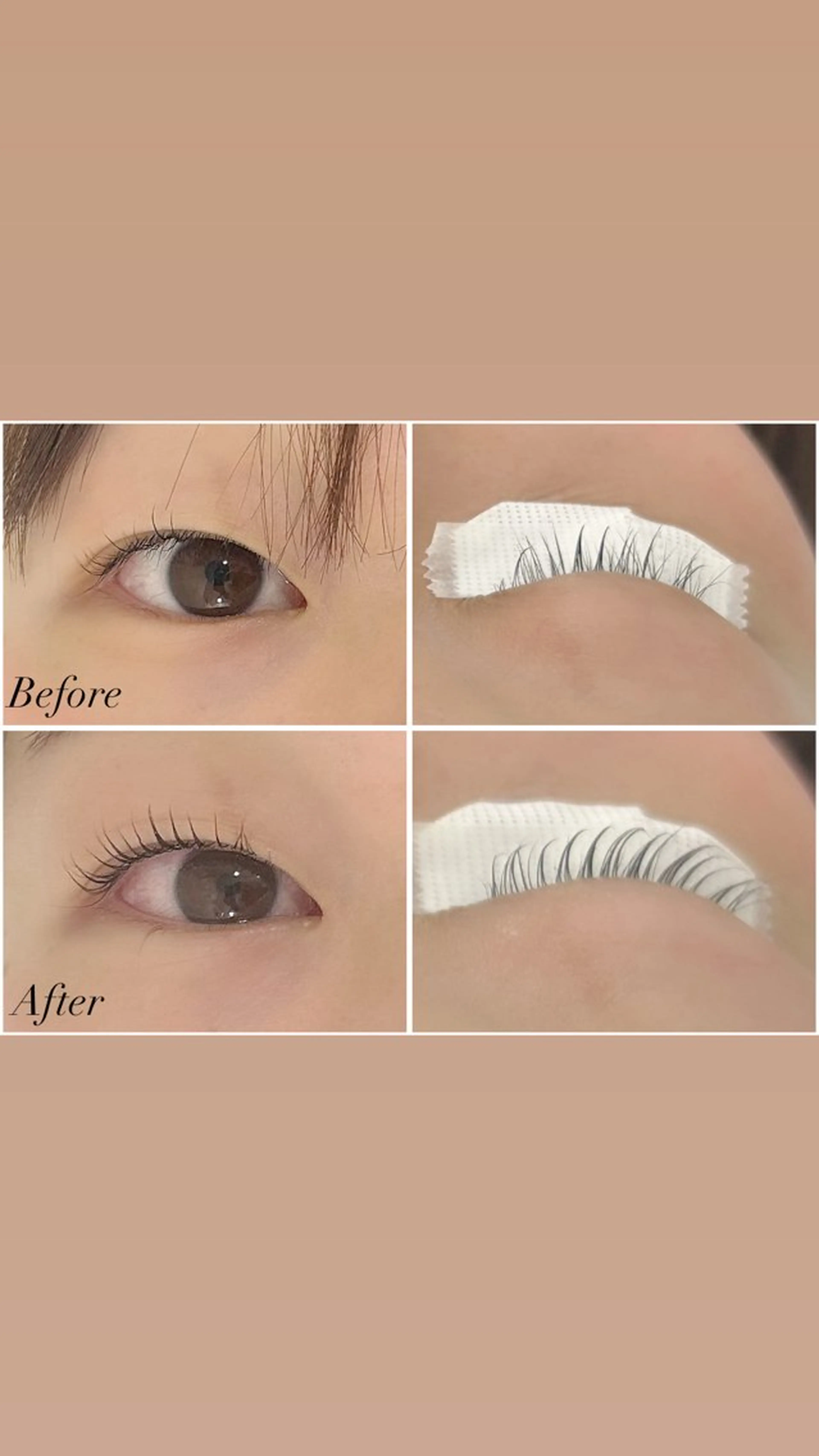 マツエク・マツパ 束感まつ毛 Dカール まつげパーマ マツパ Beautyeyel ash京都中央口店のマツエク・マツパデザイン