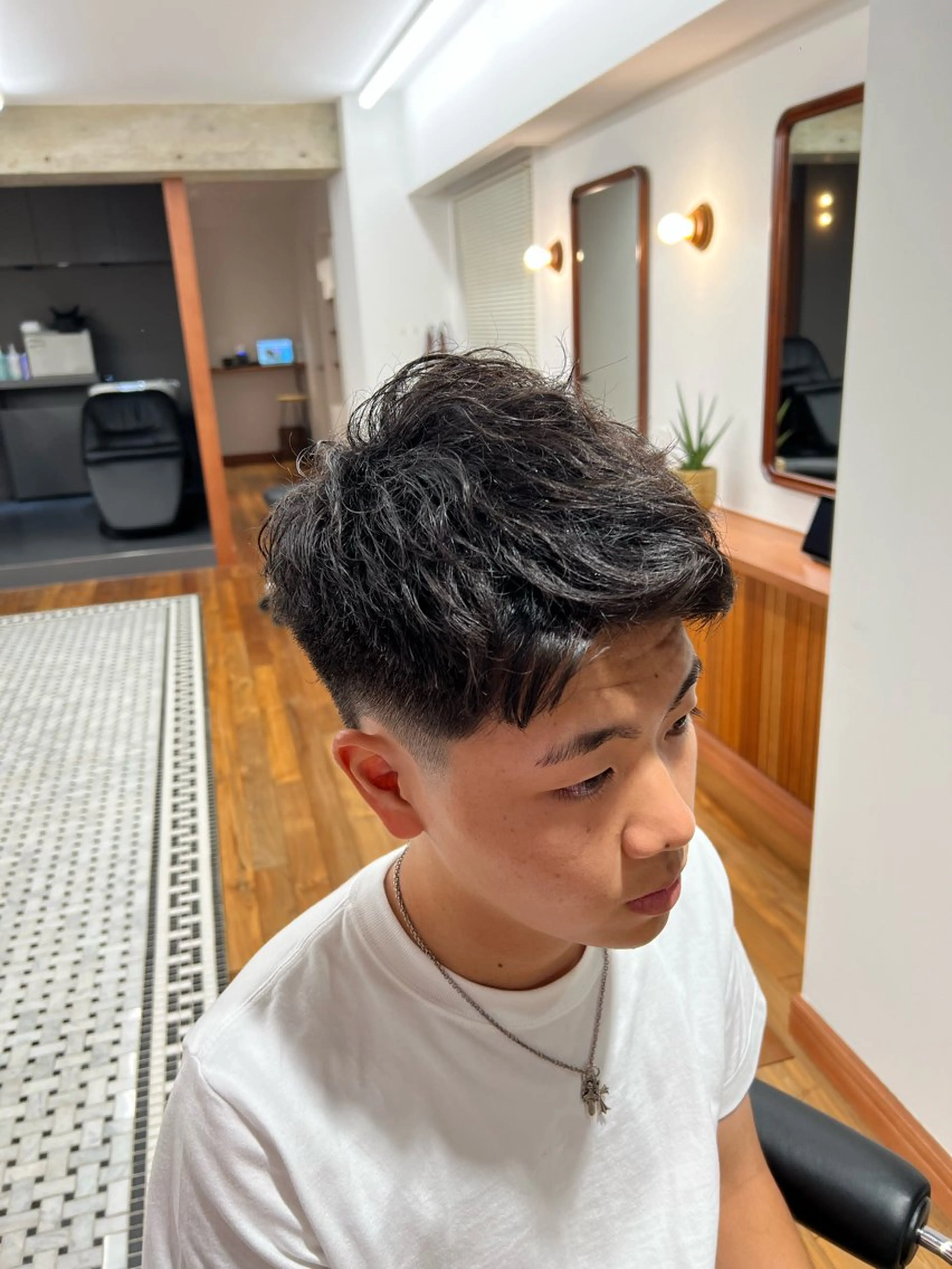 ショート メンズ カット メンズカット✂️ スキンフェード伊藤陸のヘアスタイル