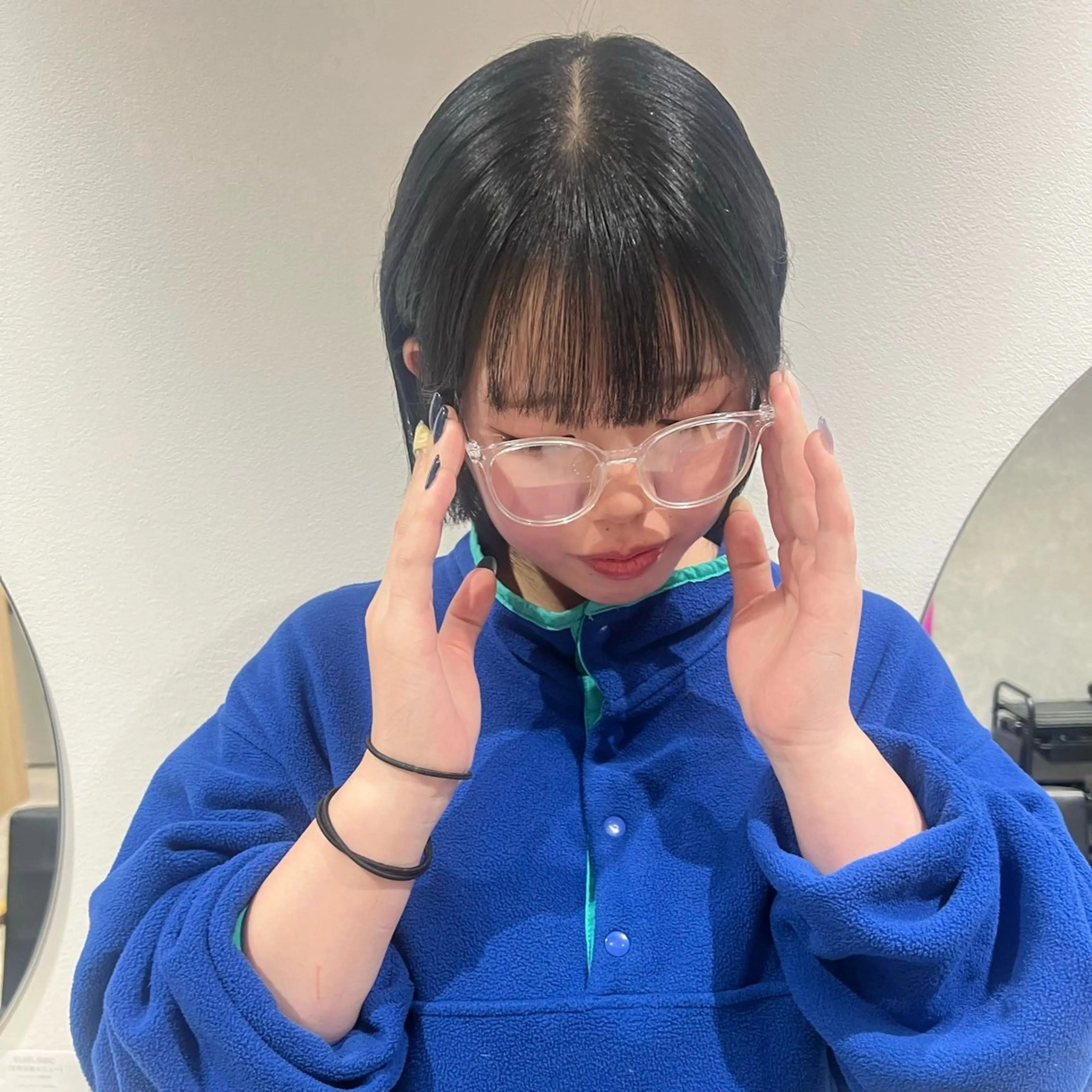 ミディアム カット ヘアカラー トリートメント AI TOKYO　S所属・mizuki 【韓国レイヤー】のヘアスタイル