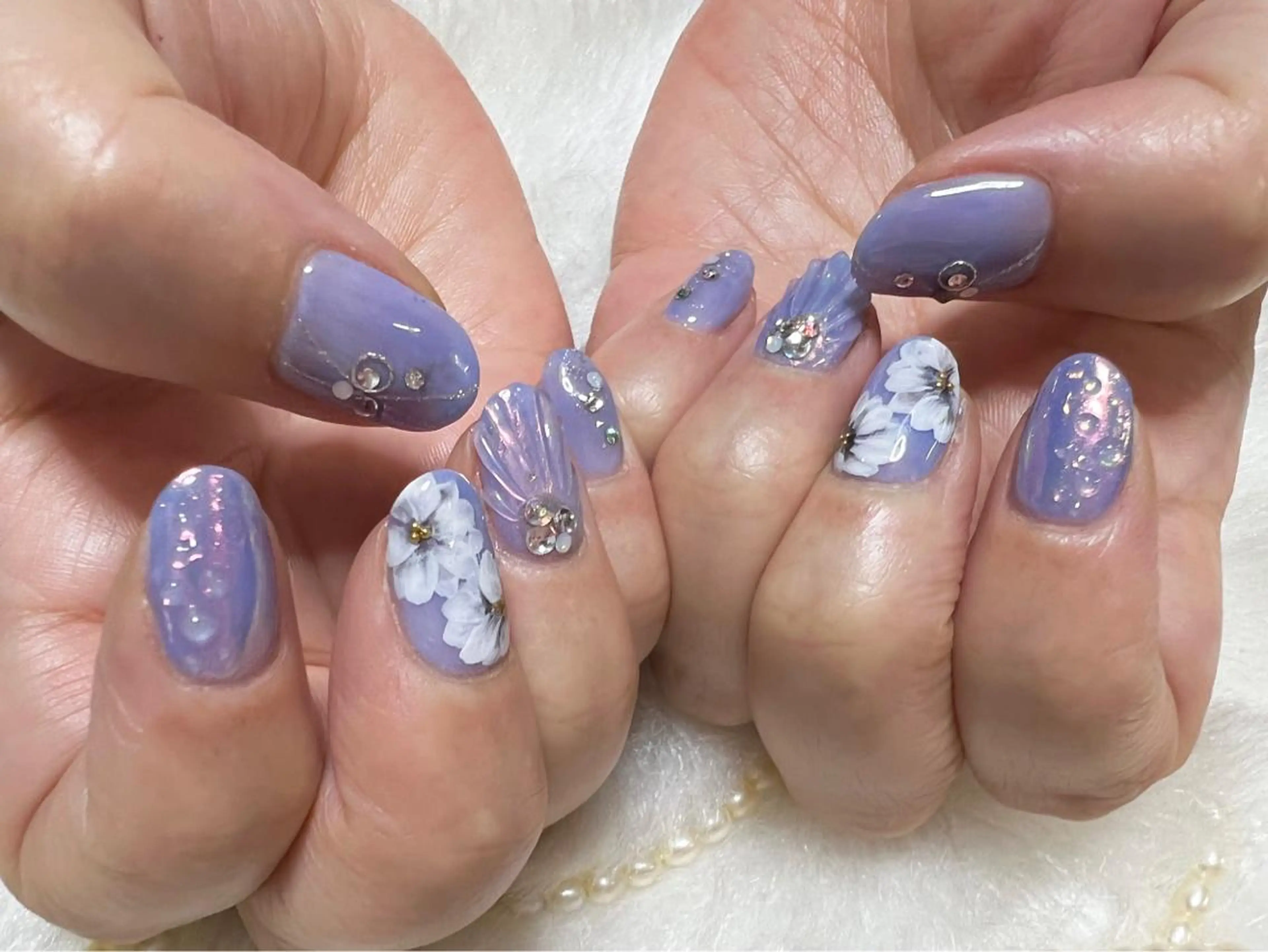 ネイル ハンドネイル 手塚 里奈のネイルデザイン