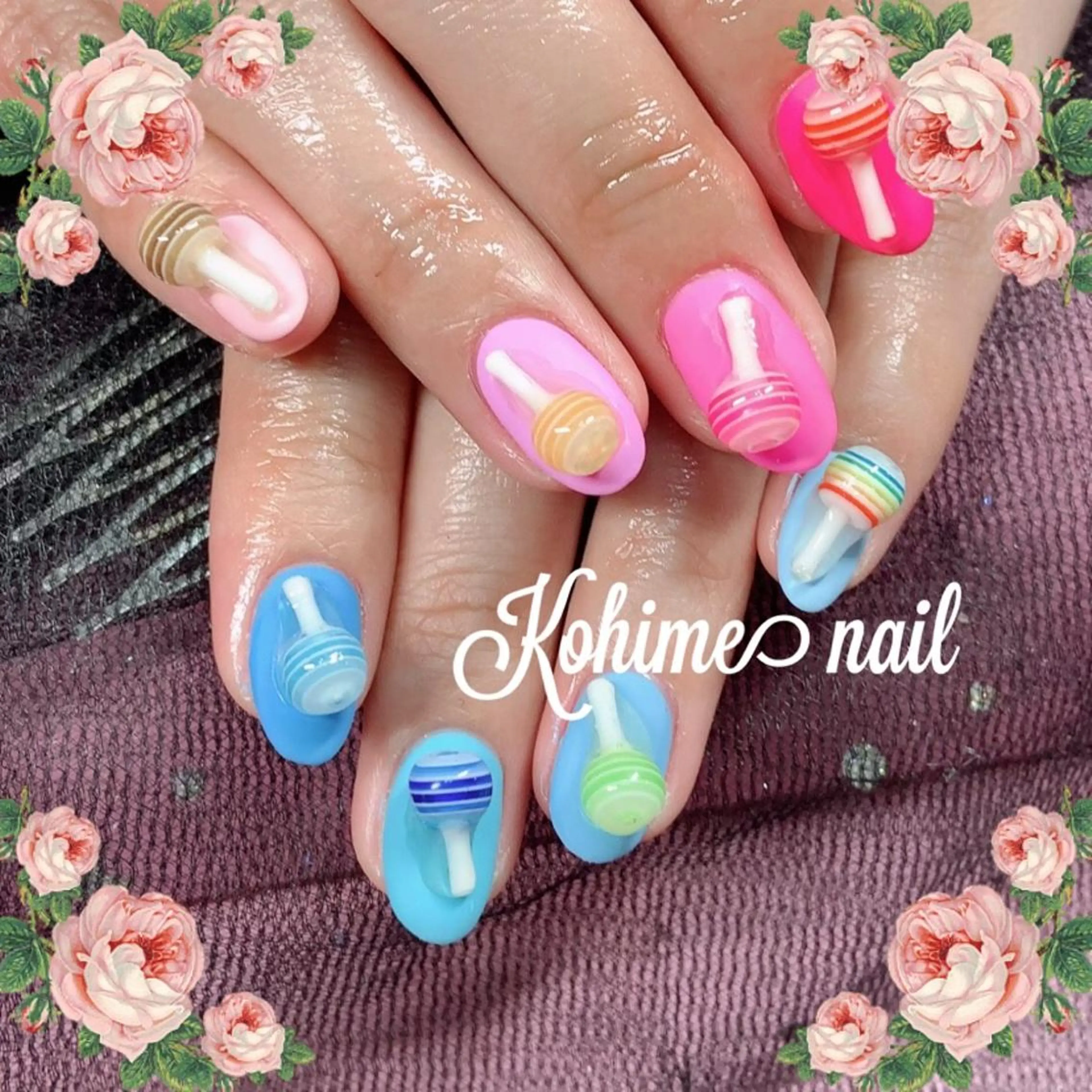 ネイル 佐藤 澄江のネイルデザイン