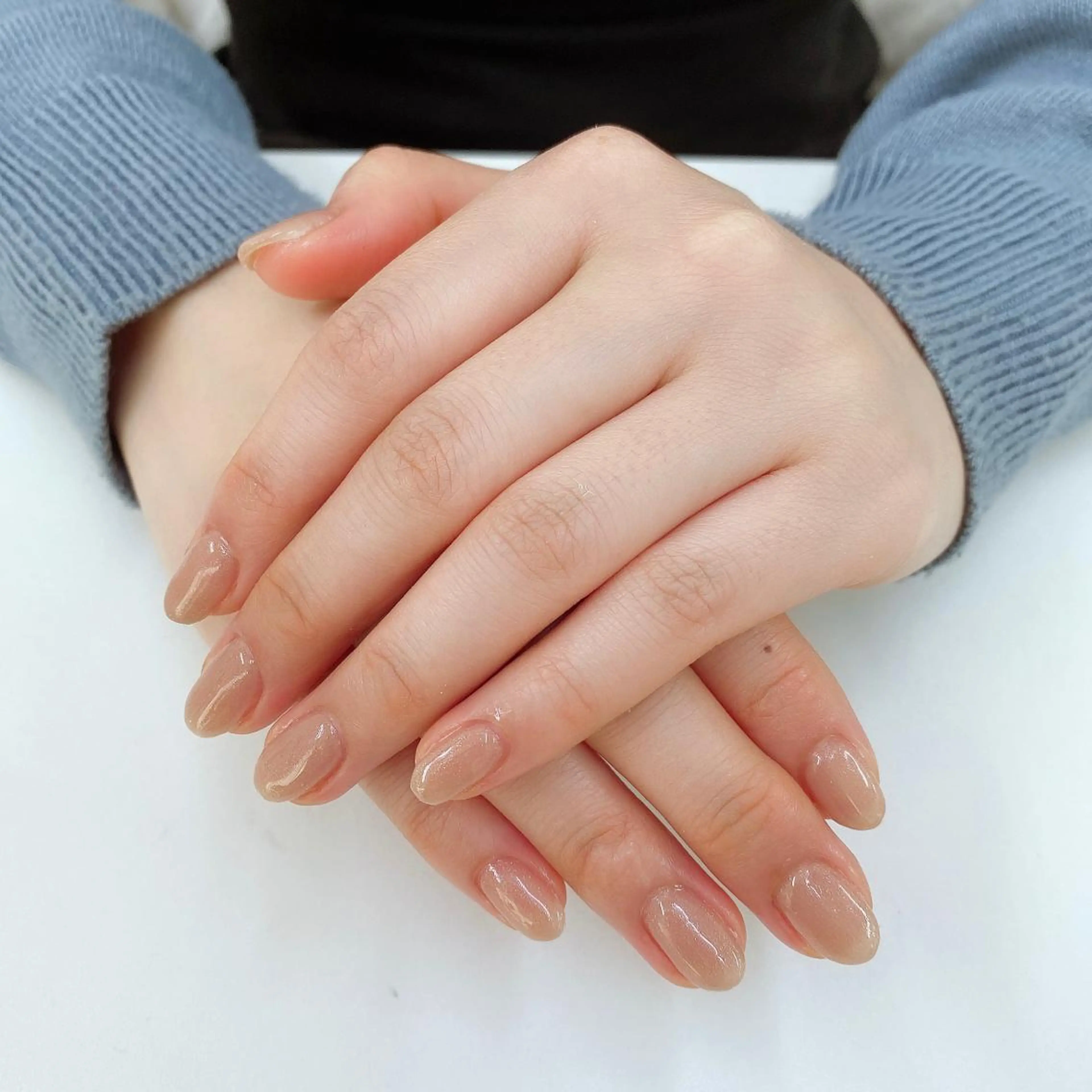 ネイル ワンカラーネイル Romine アイラッシュ&ネイルのマツエク・マツパデザイン