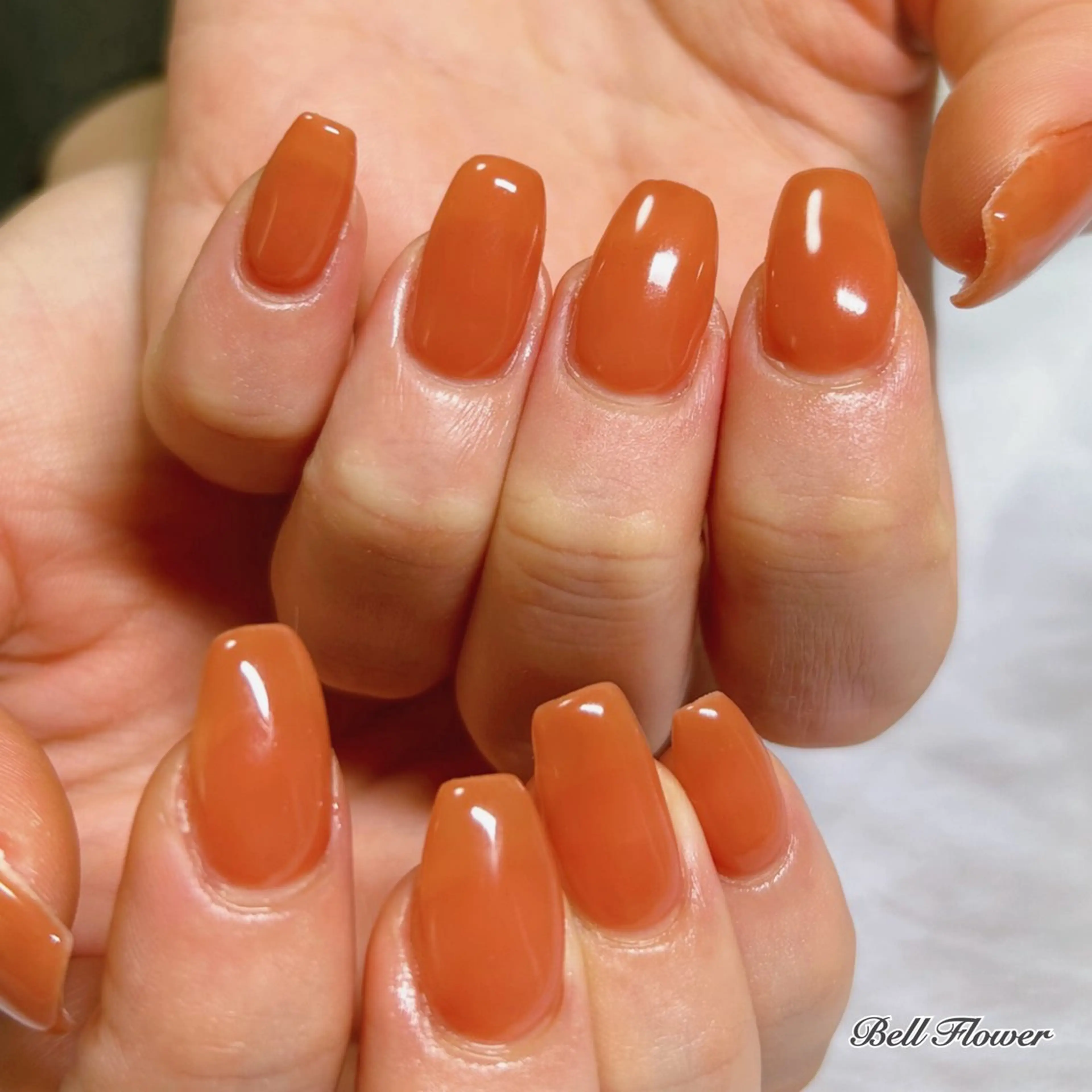 ネイル ハンドネイル Bell Flowerのネイルデザイン