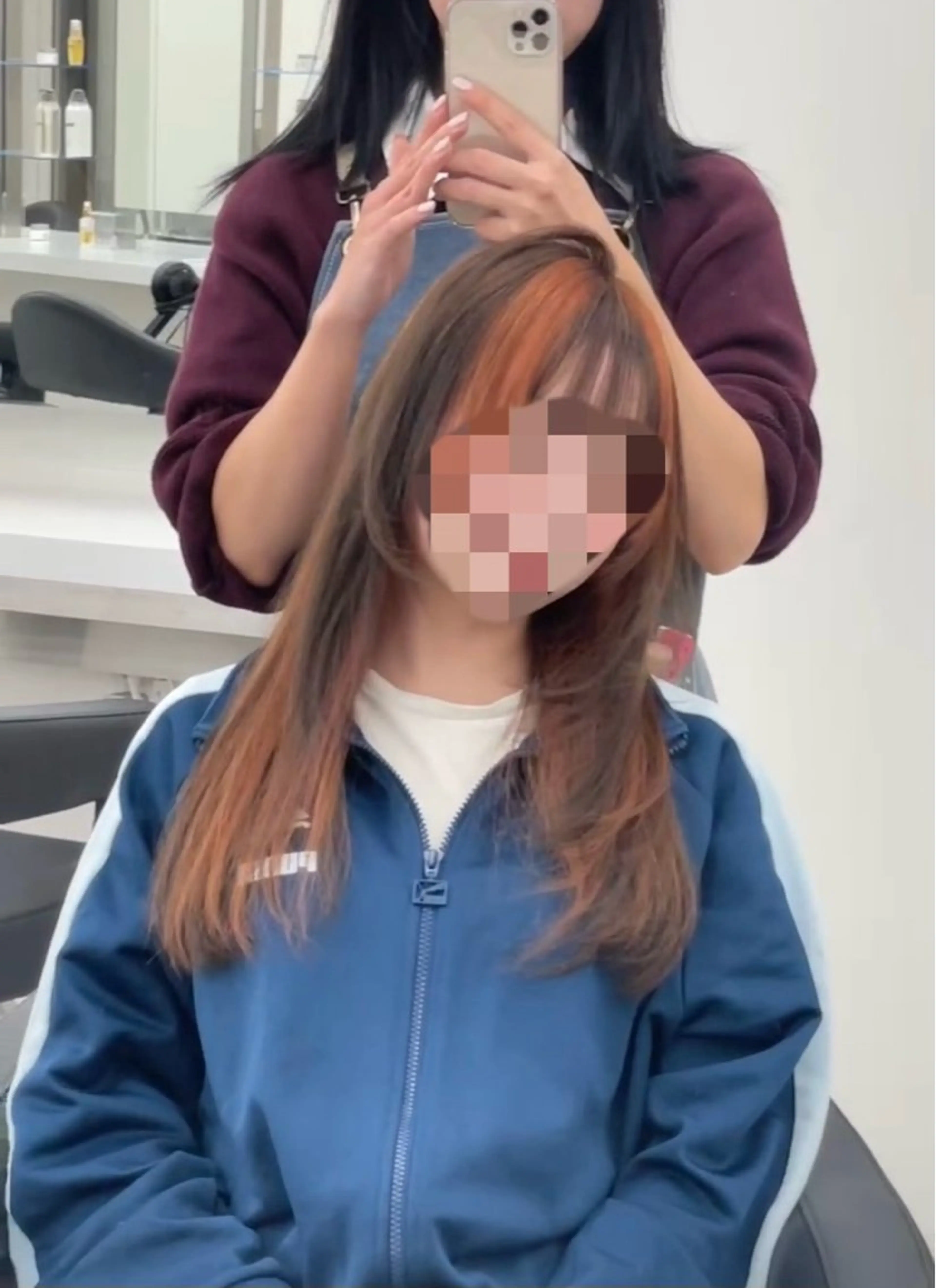 ロング mayu/ブリーチ/ layer/似合わせのヘアスタイル