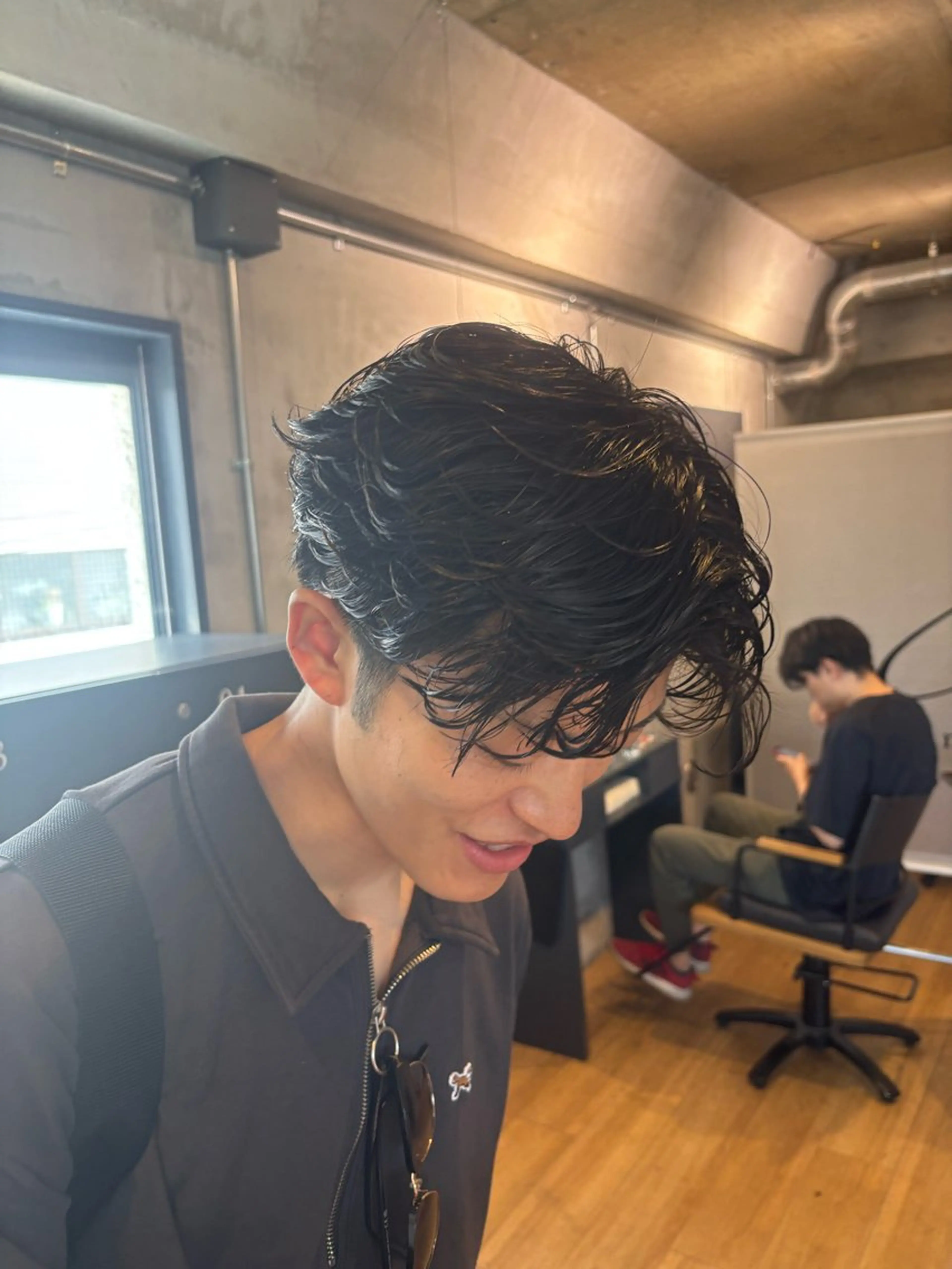 パーマ メンズ ❤︎韓国レイヤ ー❤︎/saraのヘアスタイル