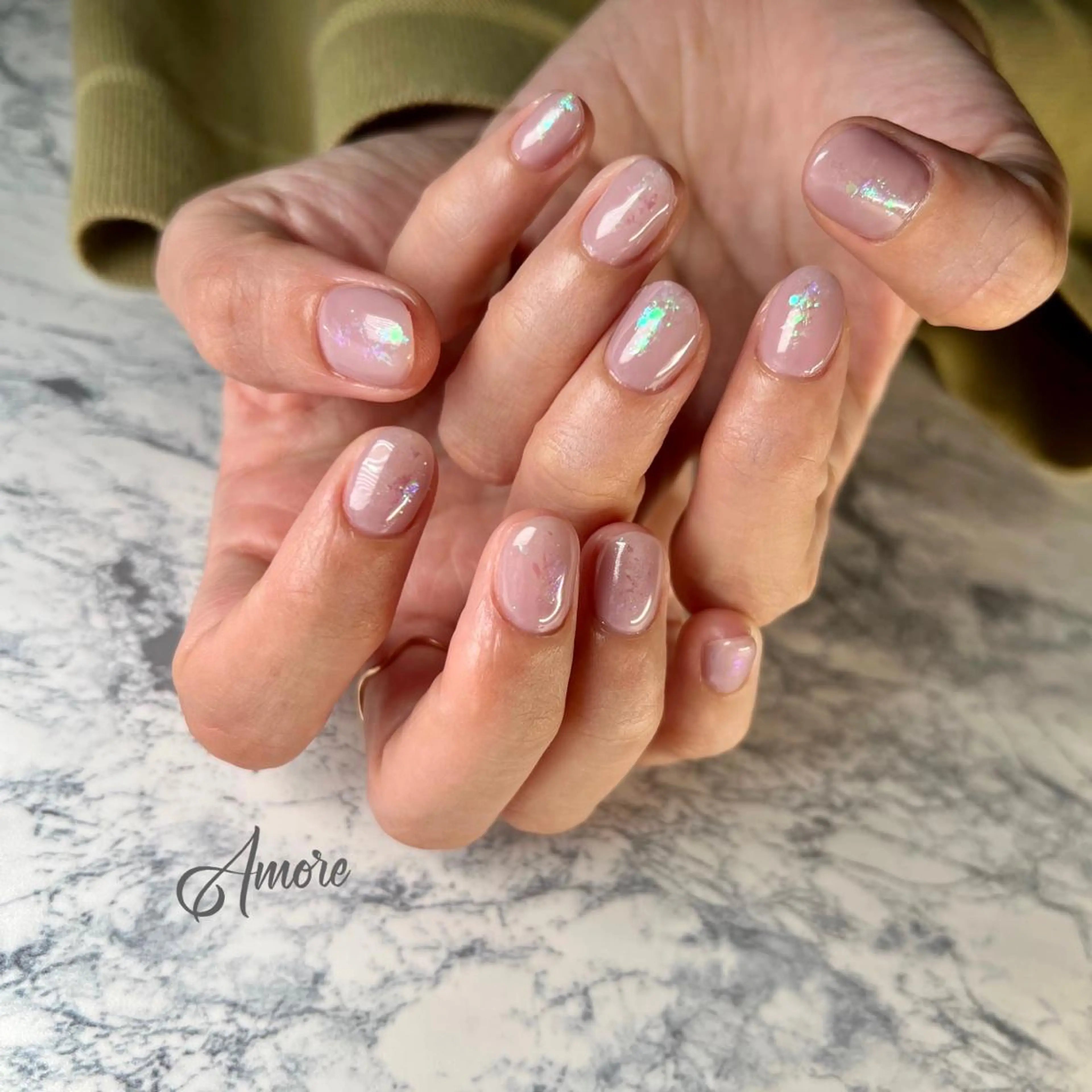 ネイル ジェルネイル 氷ネイル・うるうるネイル マグネットネイル ミラーネイル ニュアンスネイル You kyehwaのネイルデザイン