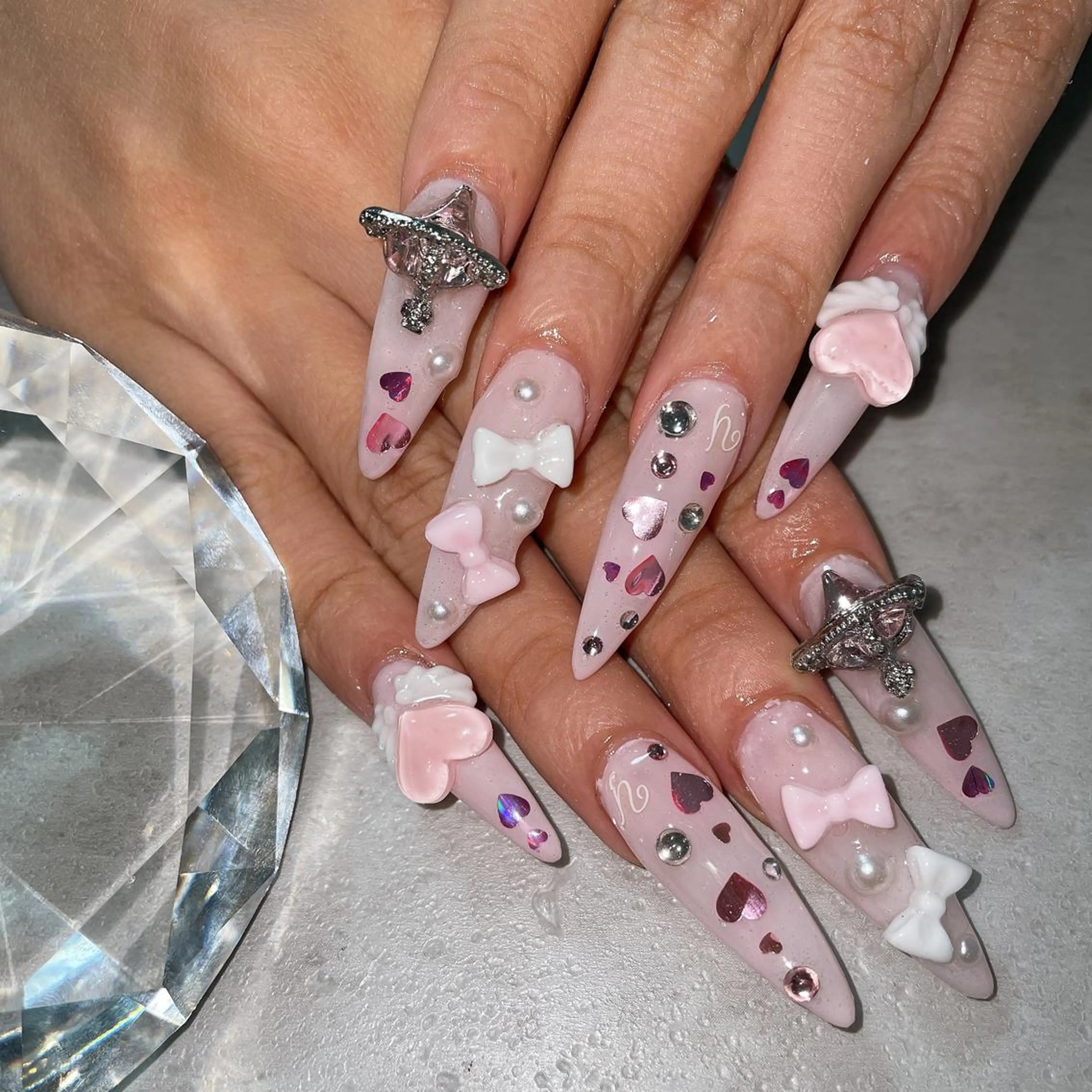 ギャル👩🏾‍🦳おまかせネイル ミニモ学割の写真