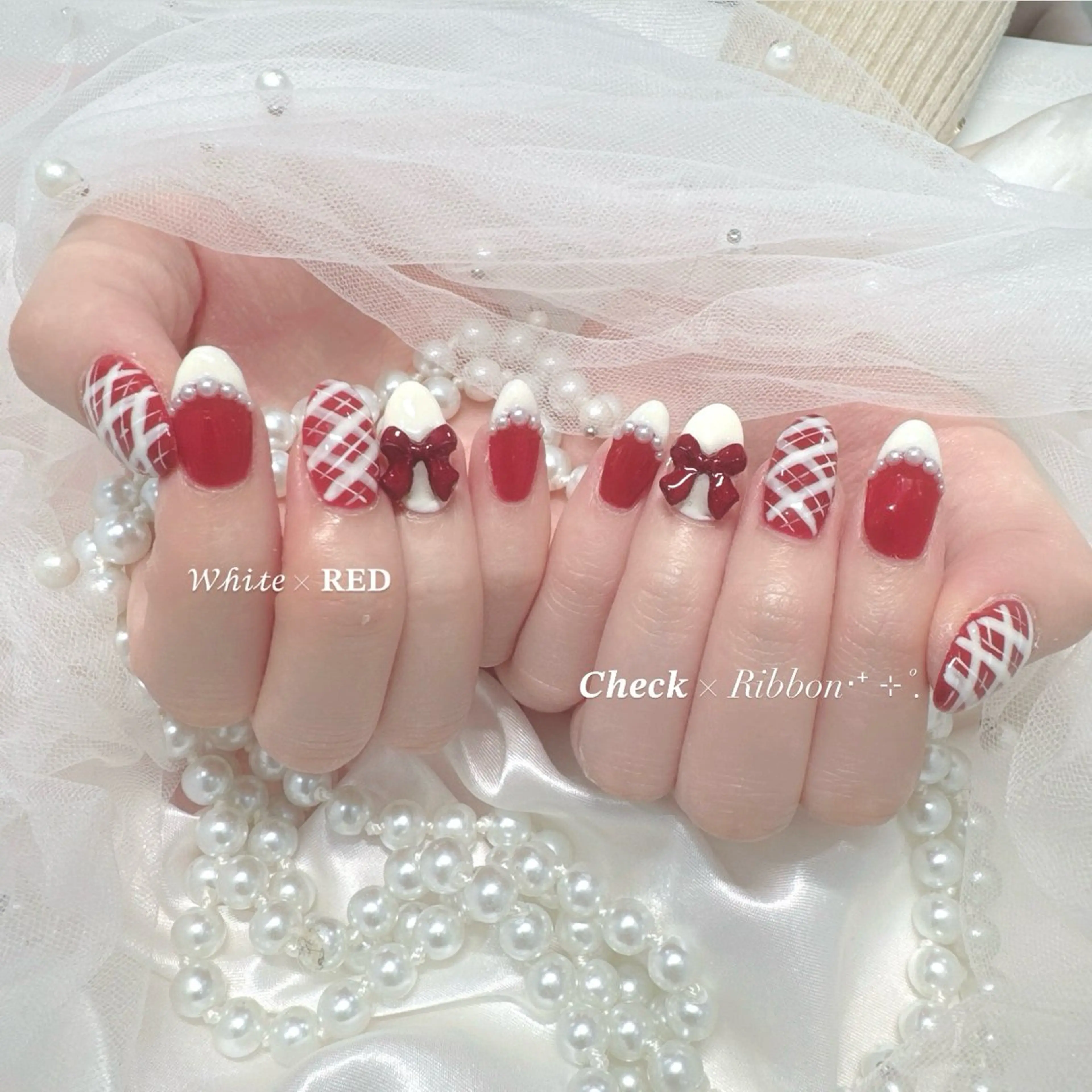 ネイル 𓂃🎀𓈒𓏸 megumiのネイルデザイン