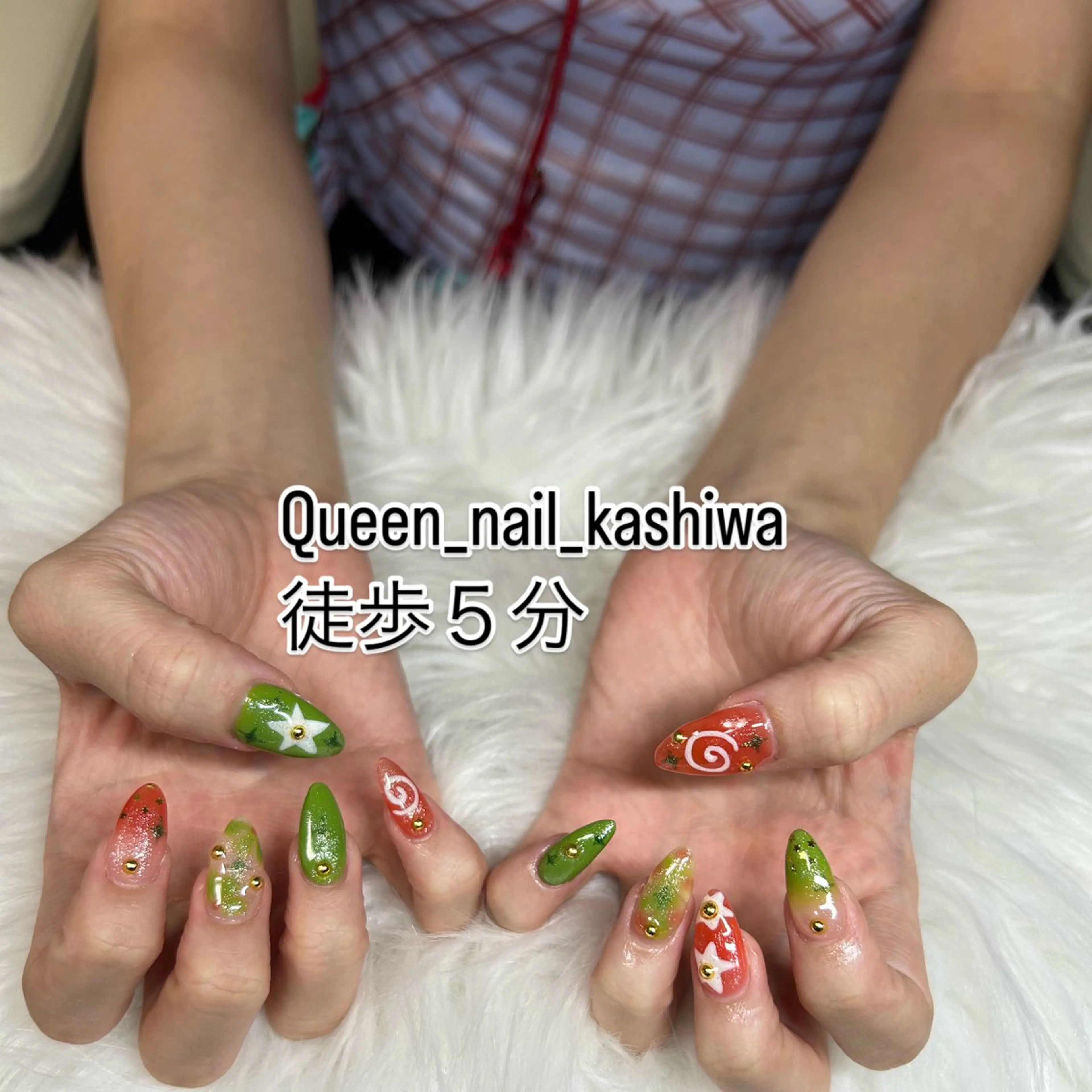 ネイル Queen Nail 柏店　クイーンネイルのネイルデザイン