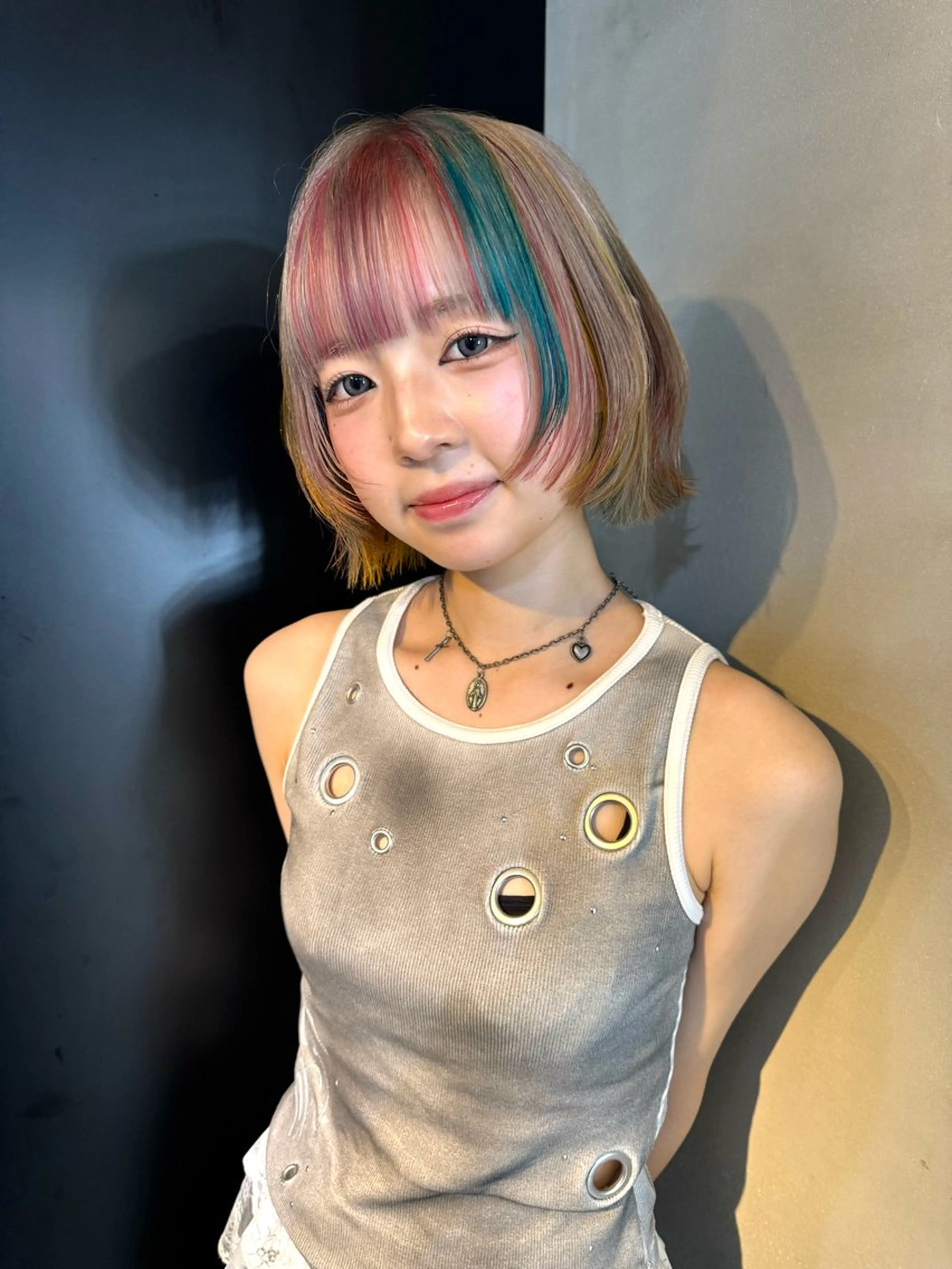 カラー パーマ/ 渋谷/TAIKIのヘアスタイル