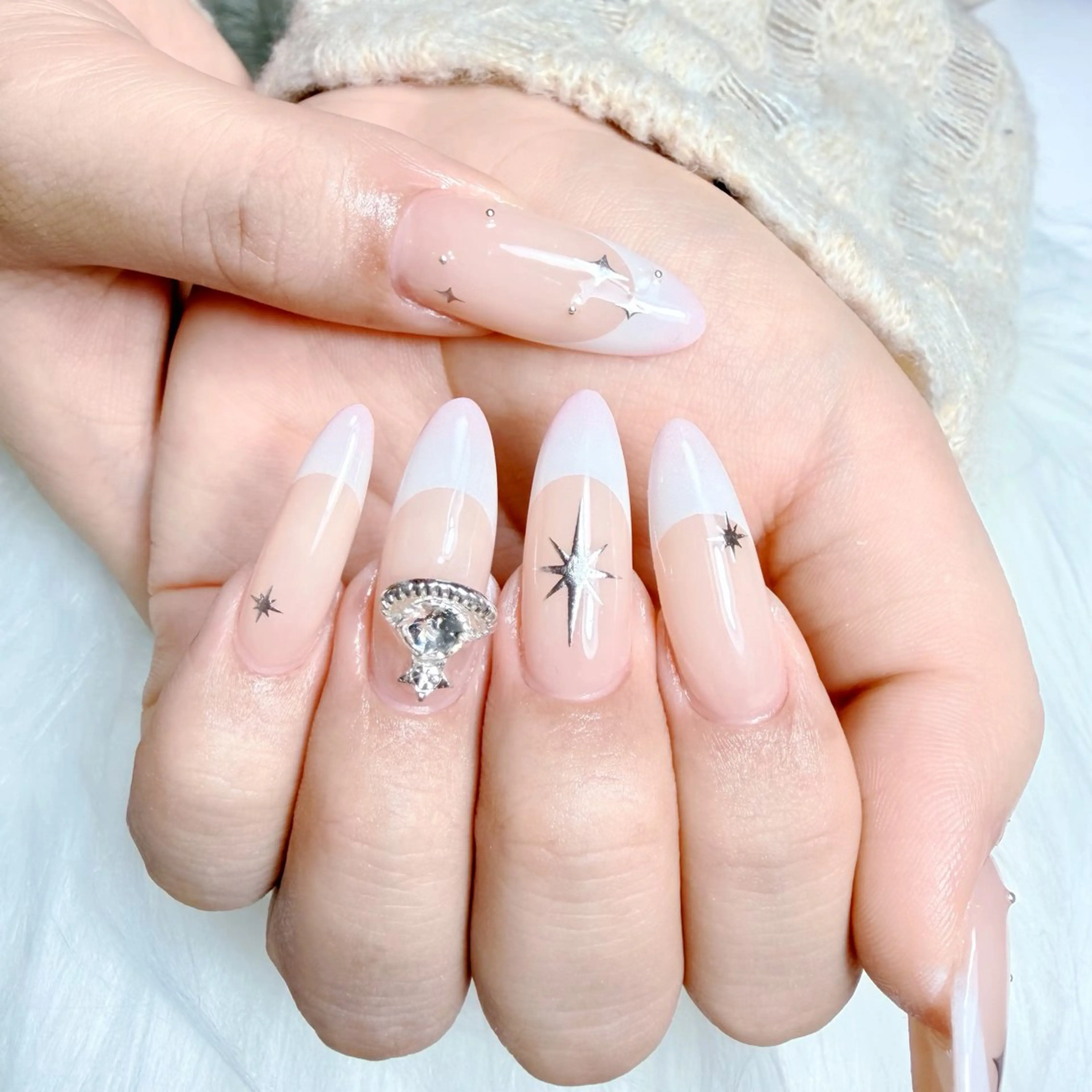 ネイル ジェルネイル ロングネイル ニュアンスネイル ワンカラーネイル シンプルネイル Kora Nailのネイルデザイン
