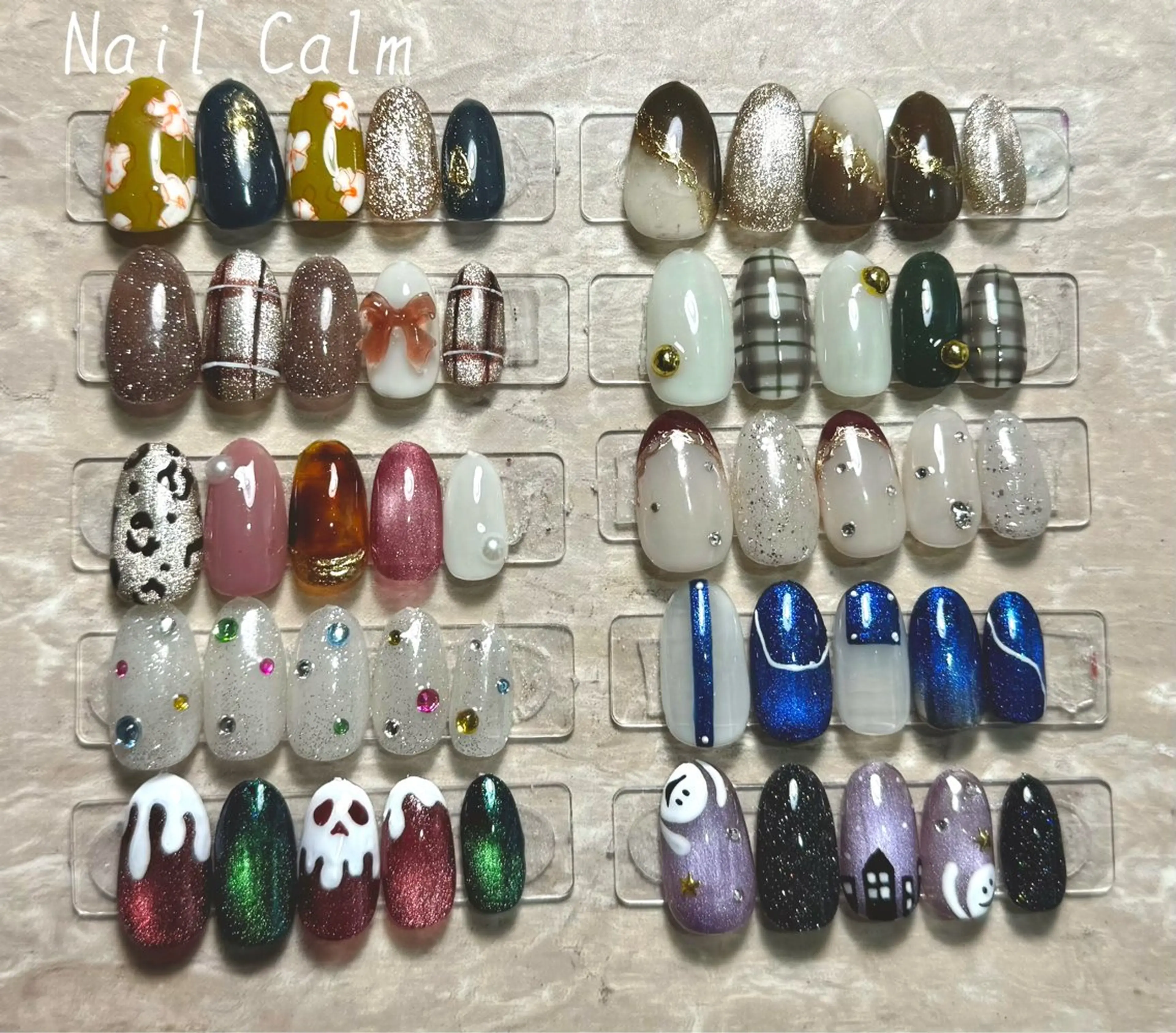 ネイル アートネイル ハンドネイル Nail Calm所属・プライベートサロン Calmのネイルデザイン