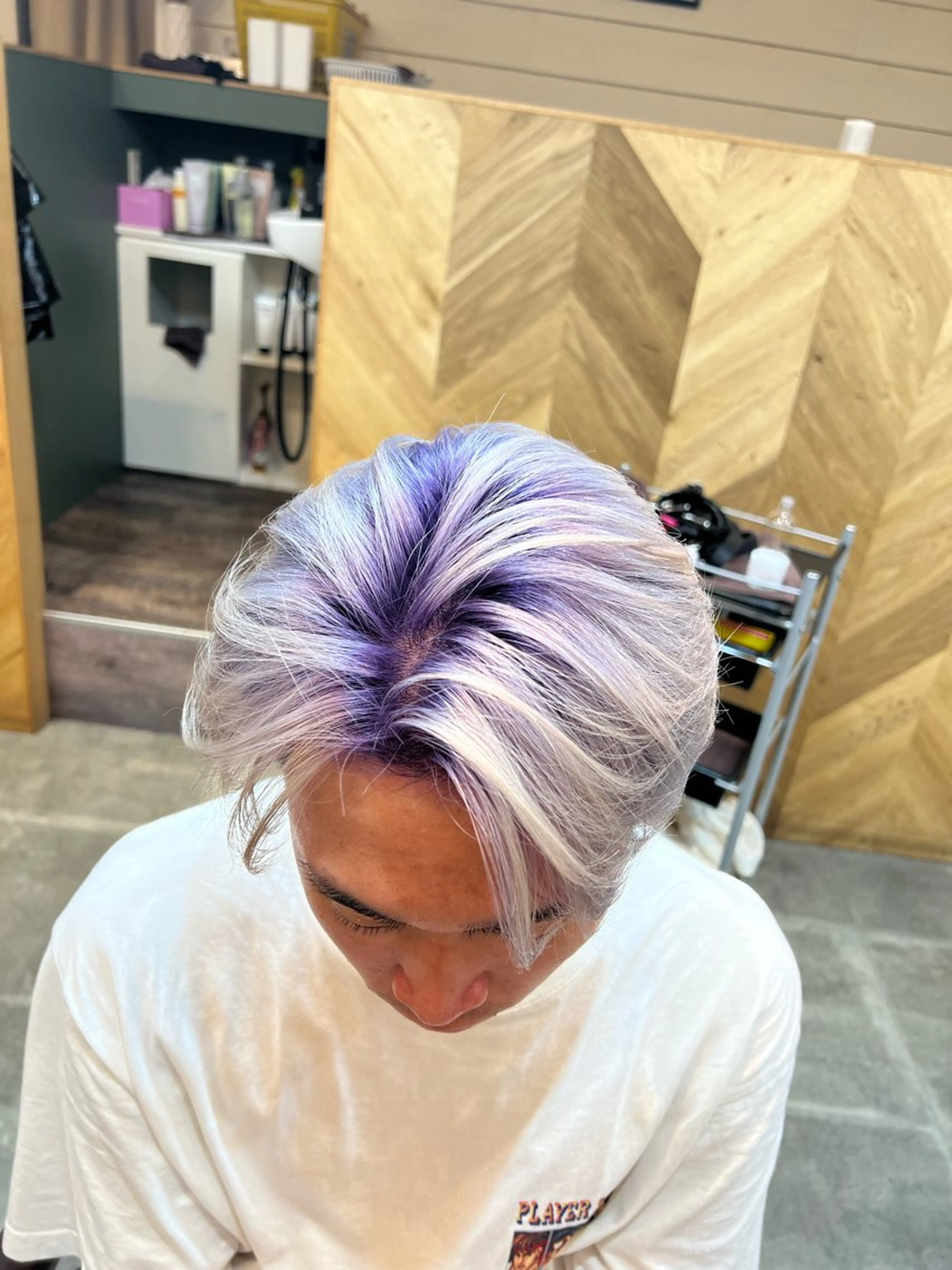 【メンズおすすめ】　カット＋ブリーチカラーの写真