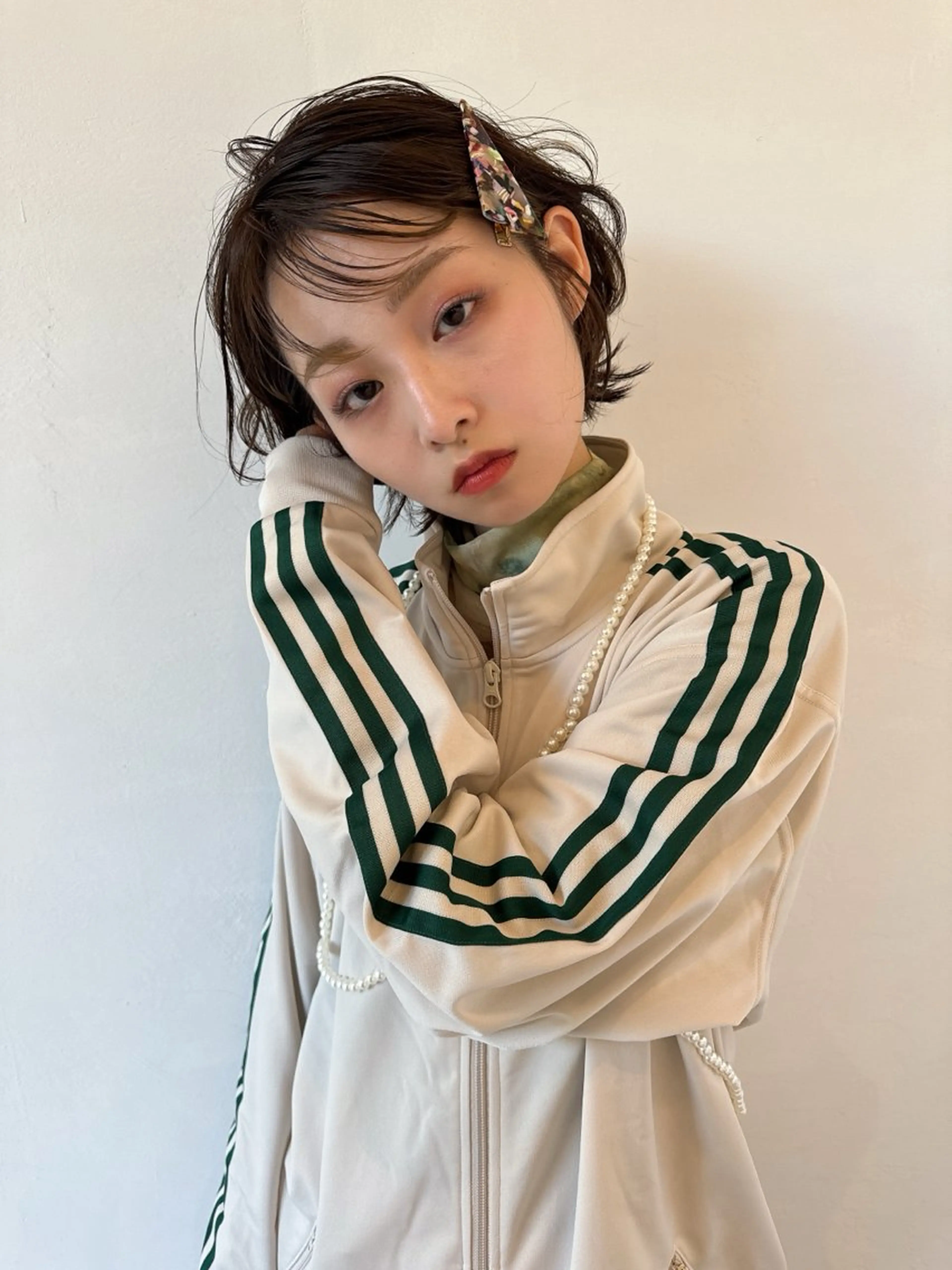 ミディアム カラー カット ヘアカラー トリートメント ill.所属・ill［イル］大須 ダブルカラー髪質改善のヘアスタイル