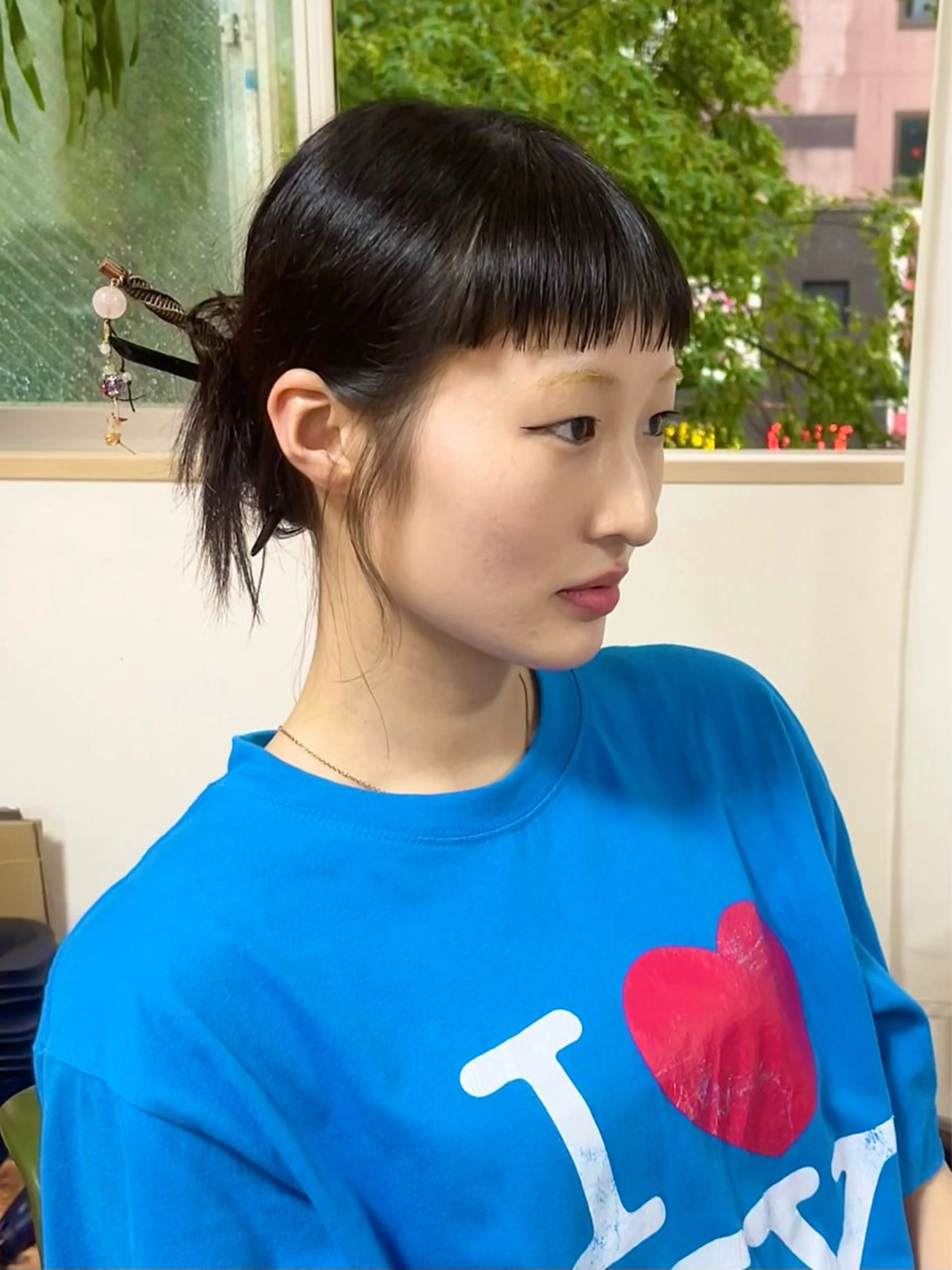 セミロング カット 園田 渉 ◤SHIKIO◢のヘアスタイル