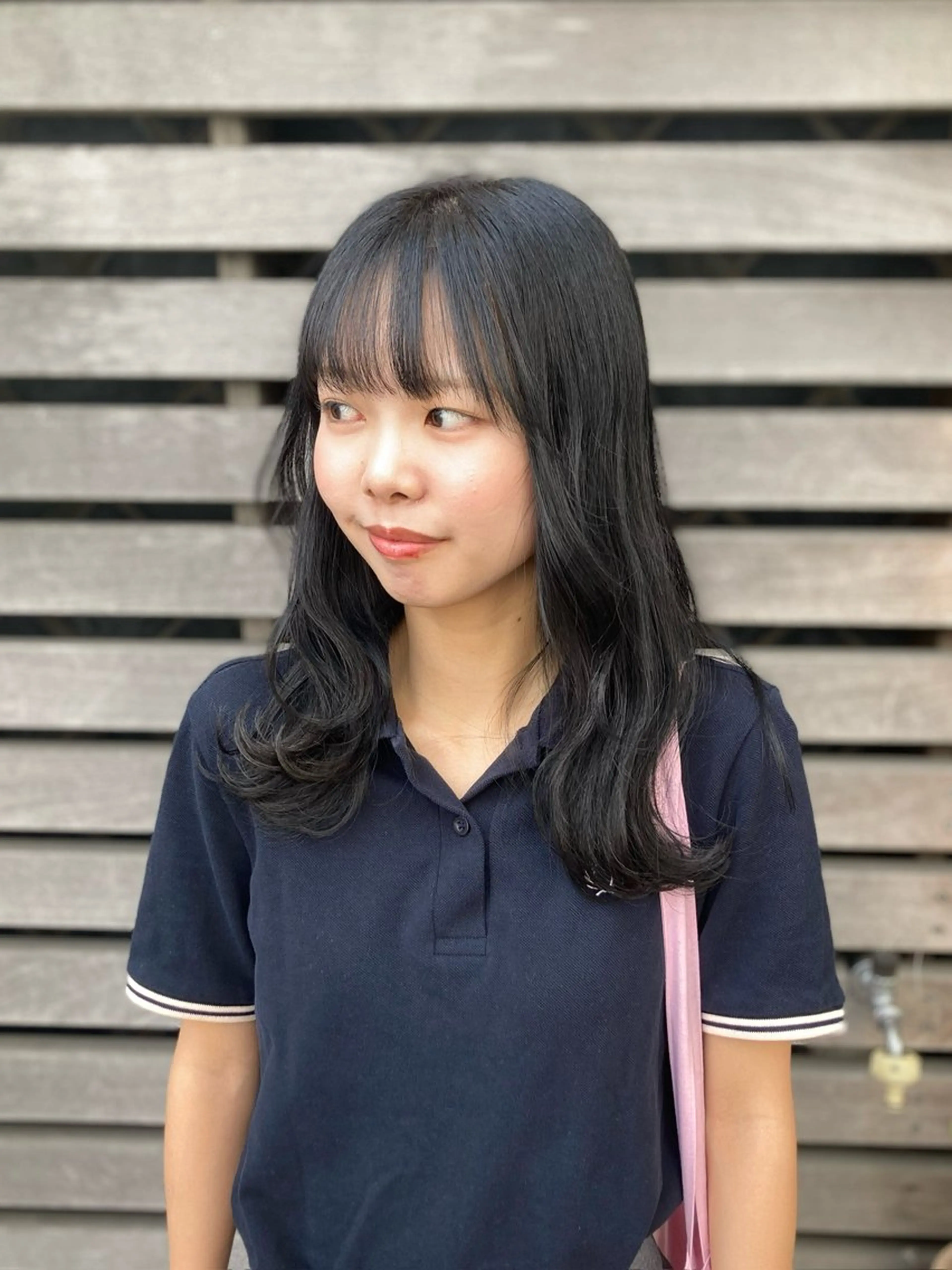 ミディアム カラー カット ヘアカラー トリートメント ウルフレイヤー エクステ/kokiのヘアスタイル