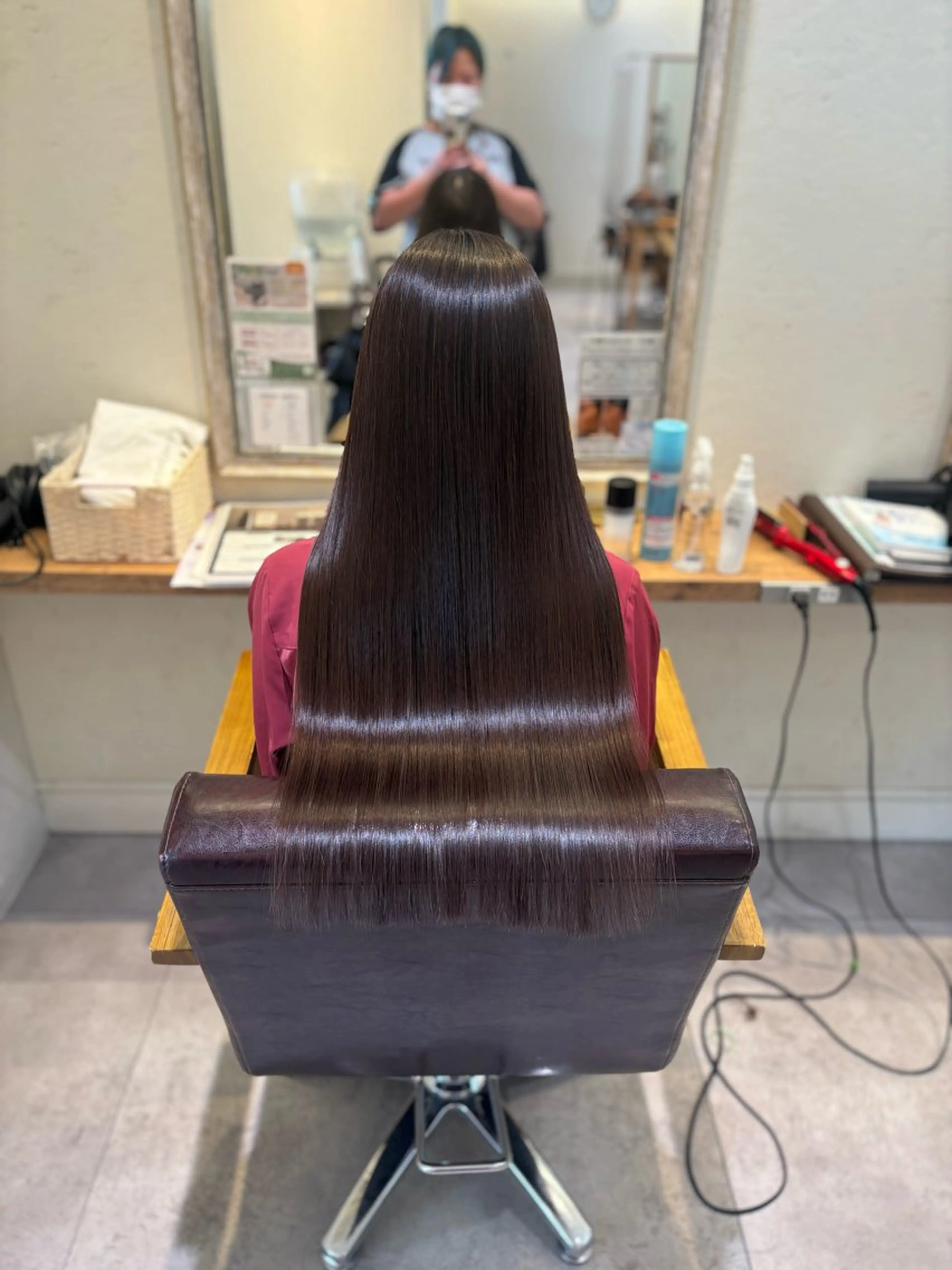 【髪質整形】似合わせカット+水素アディクシーカラー+髪質整形の写真